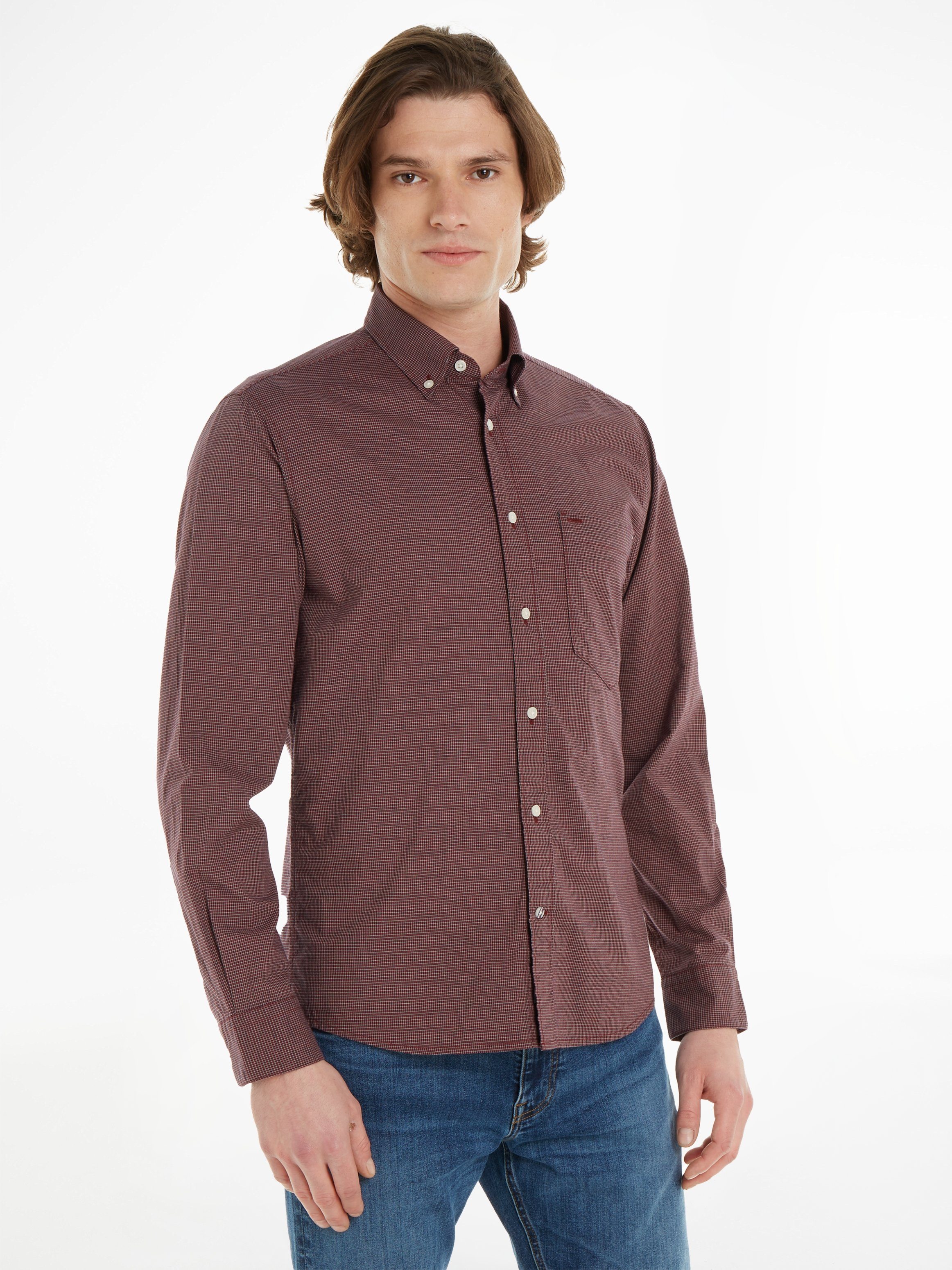 Langarmhemd HOUNDSTOOTH RF SHIRT