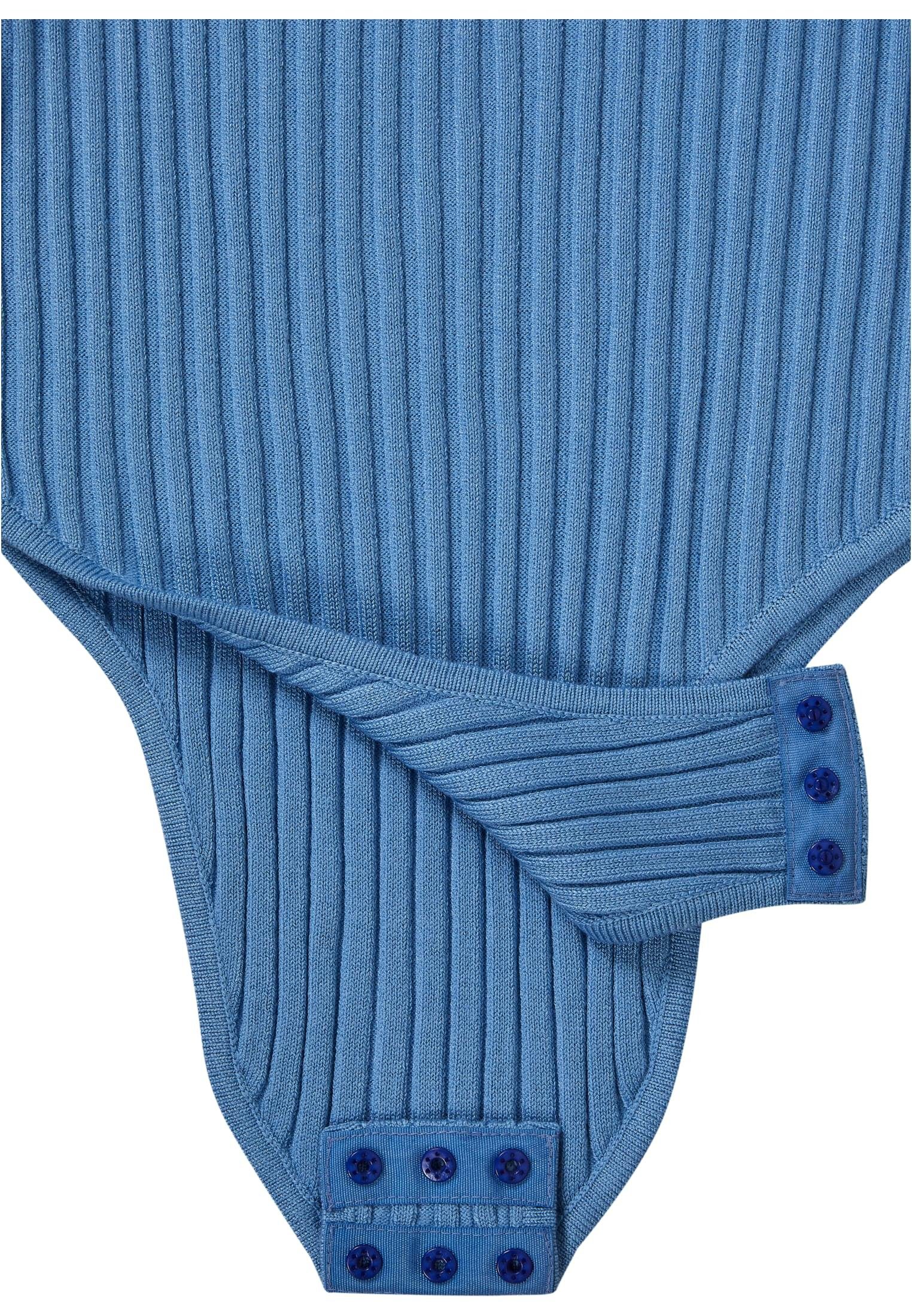 URBAN CLASSICS T-Shirt Damen Ladies Knit (1-tlg) Body Rib horizonblue Sleevless