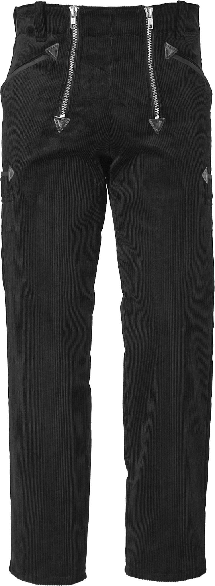 Arbeitshose Zunfthose Schwarz – Cord Hose mit Zollstocktaschen