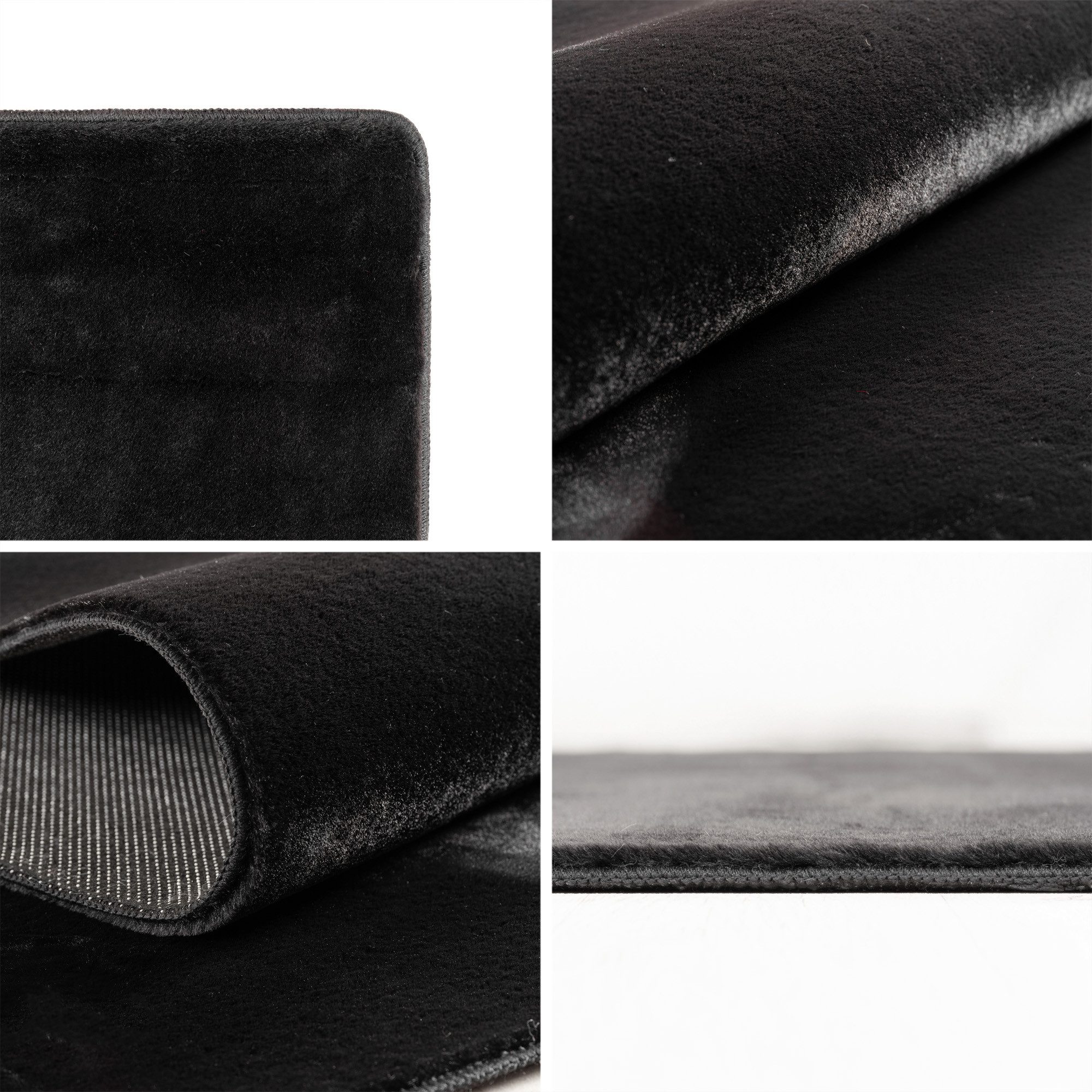 Carpettex Veloursteppich Unicolor - Einfarbig, Rund, Höhe: 11 mm, Perfekt geeignet für Wohnzimmer, Schlafzimmer,Küche,Kinderzimmer