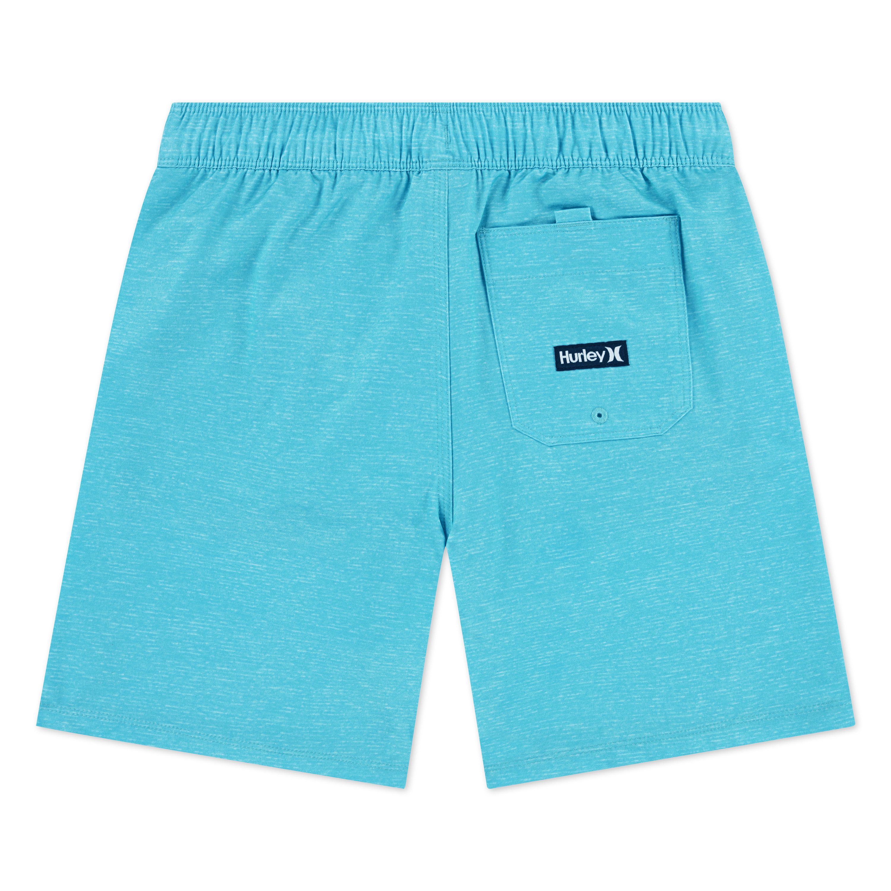 Hurley Badeshorts PRINTED HEATHER PULL ON SWIM schnelltrocknendes Material, mit weichem Futter