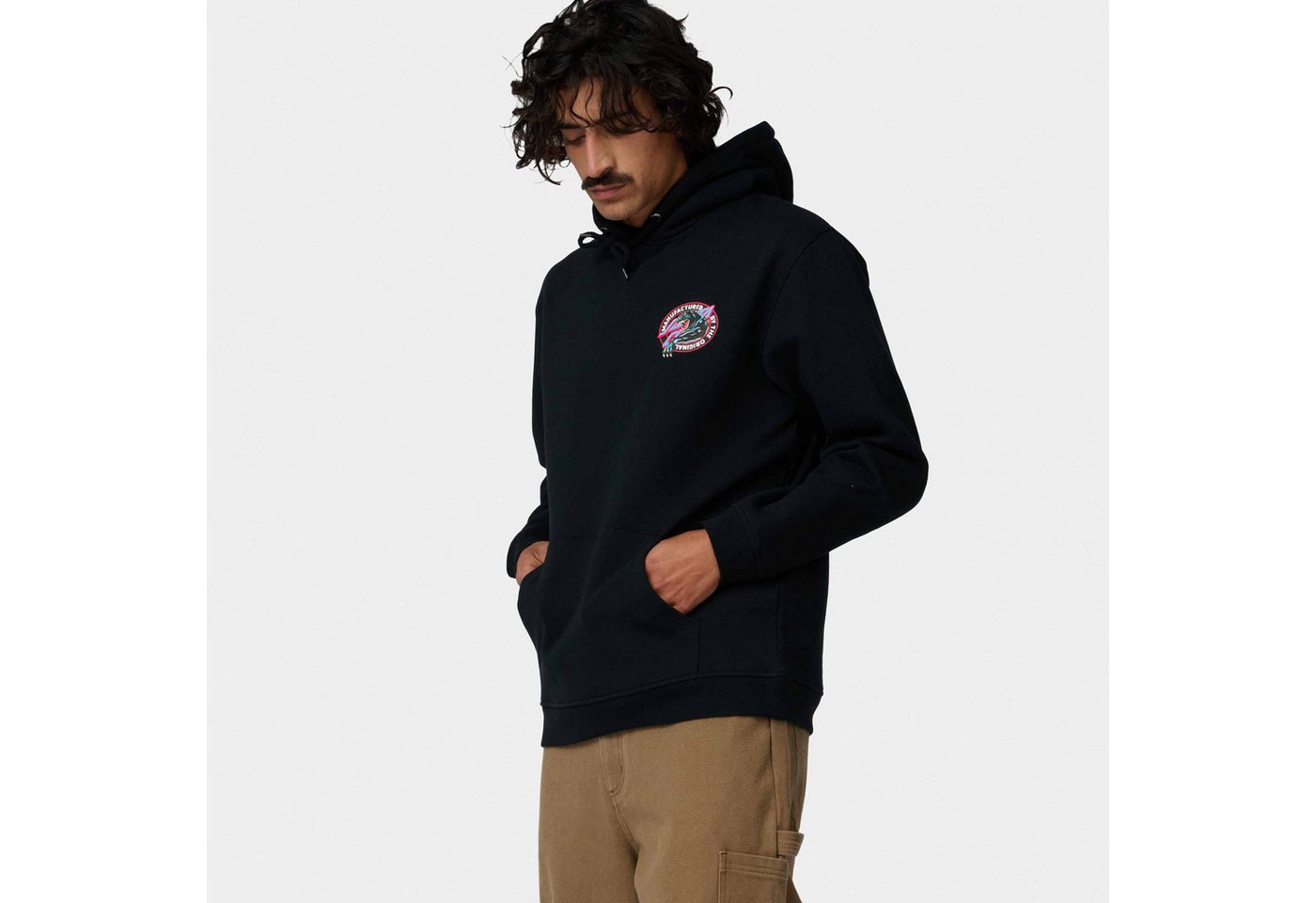 Santa Cruz Kapuzenpullover NATAS SKETCH PANTHER HOOD für Erwachsene, sportlicher Stil, bequeme Passform