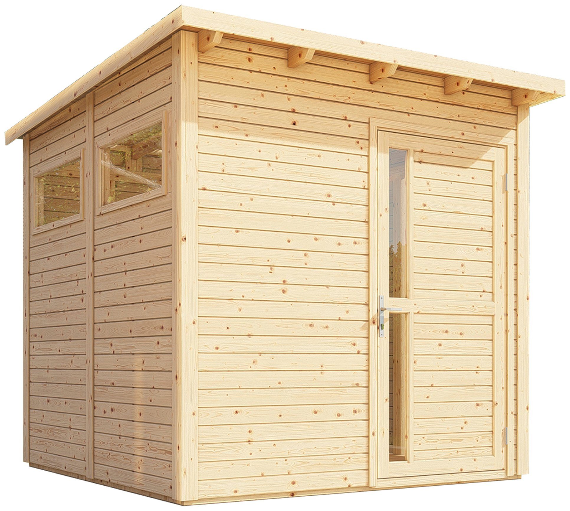 BERTILO Gartenhaus Pentus 2, BxT: 247x265 cm