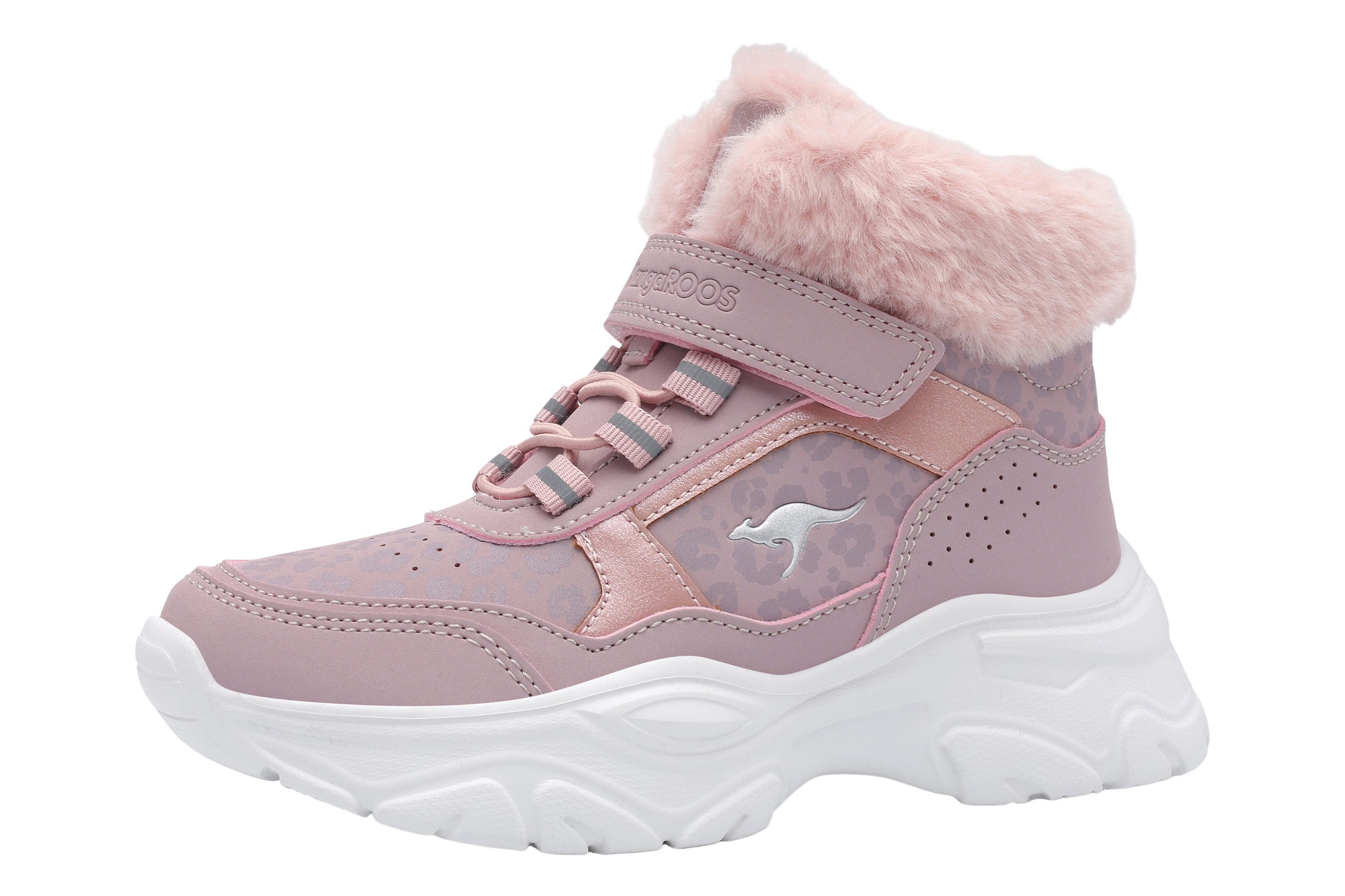KangaROOS K-GU Ceppa Mid EV Sneaker Warmfutter,Winterschuhe, Schnürboots, Sneakerboots