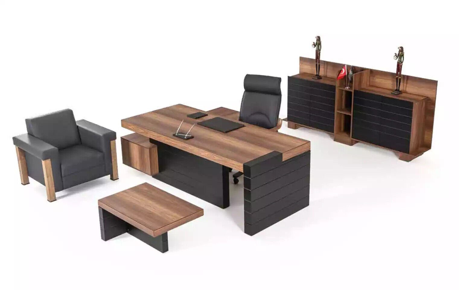 JVmoebel Büromöbel Office Designer, Europe Made Eckschreibtisch 240cm In Eckschreibtisch Tisch Möbel