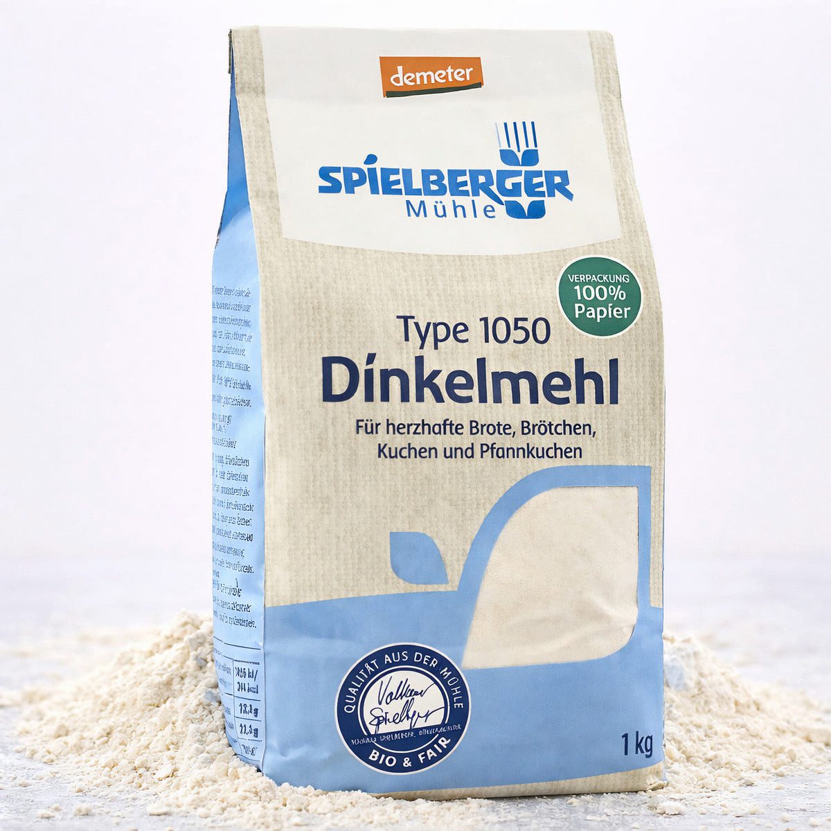 Spielberger Mehl Spielberger Bio Dinkelmehl 1050 Demeter