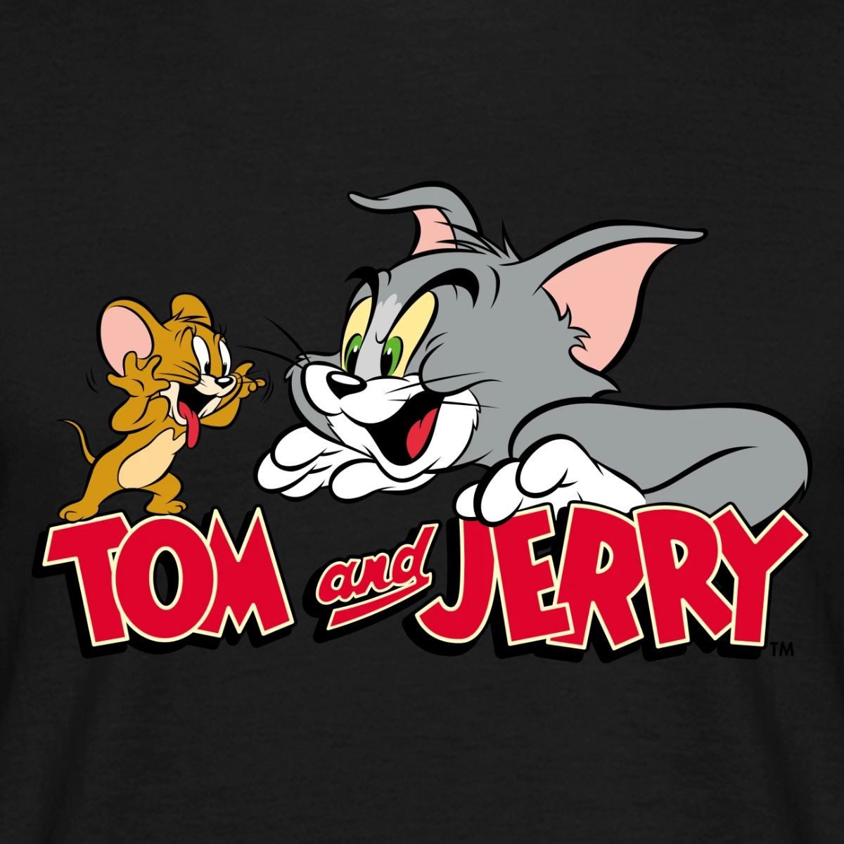Spreadshirt T-Shirt Tom Und Jerry Fang Mich Doch Männer T-Shirt (1-tlg)