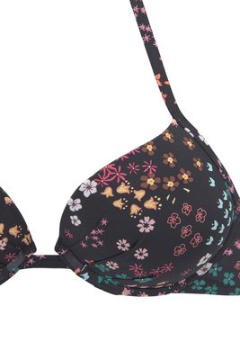 s.Oliver Push-Up-Bikini-Top Milly, im Blumendesign