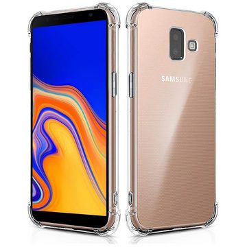 CoolGadget Handyhülle Anti Shock Rugged Case für Samsung Galaxy J6 Plus 6 Zoll, Slim Cover mit Kantenschutz Schutzhülle für Samsung J6 Plus Hülle
