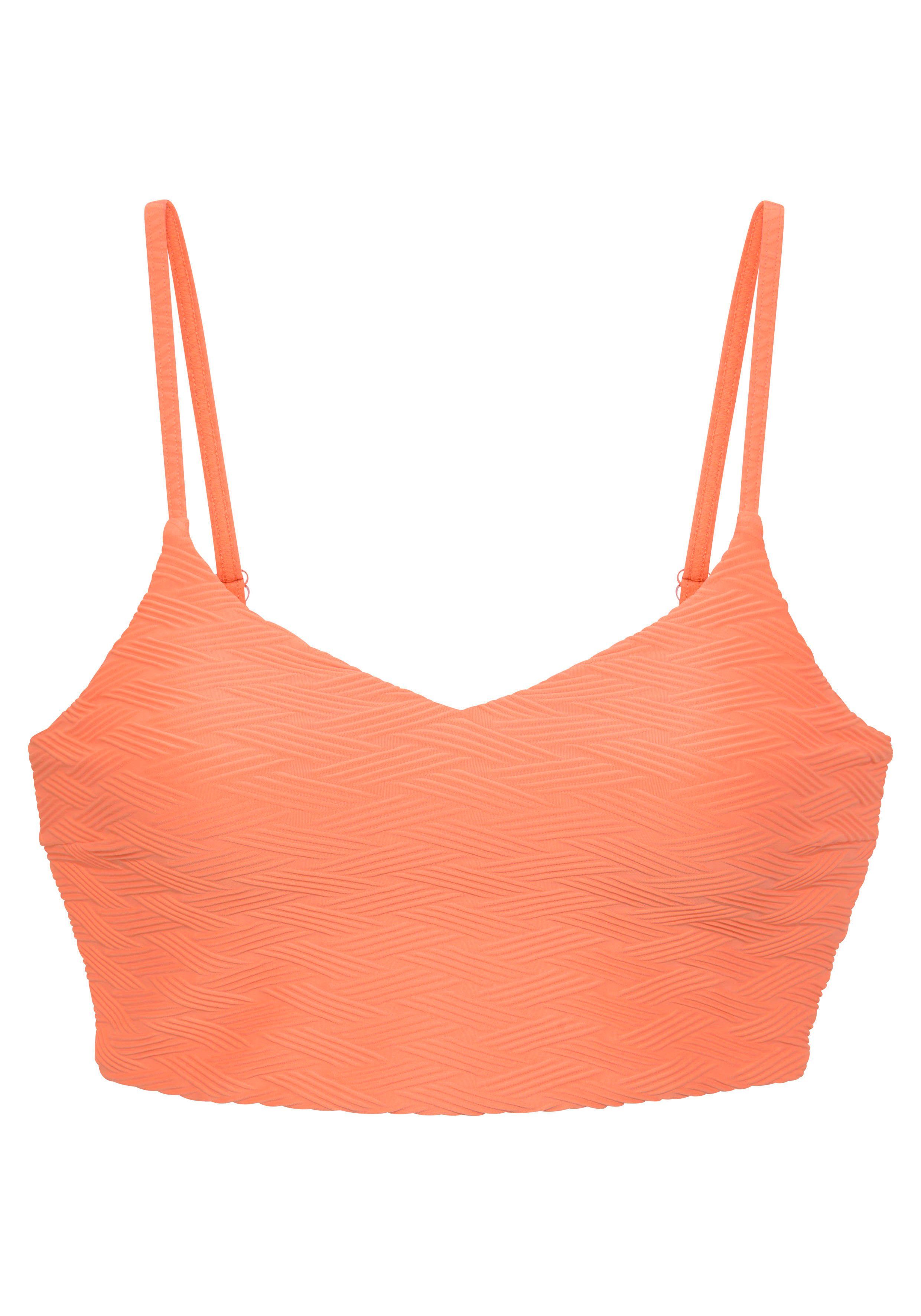 Sunseeker Crop-Bikini-Top Loretta, mit Strukturmuster günstig online kaufen