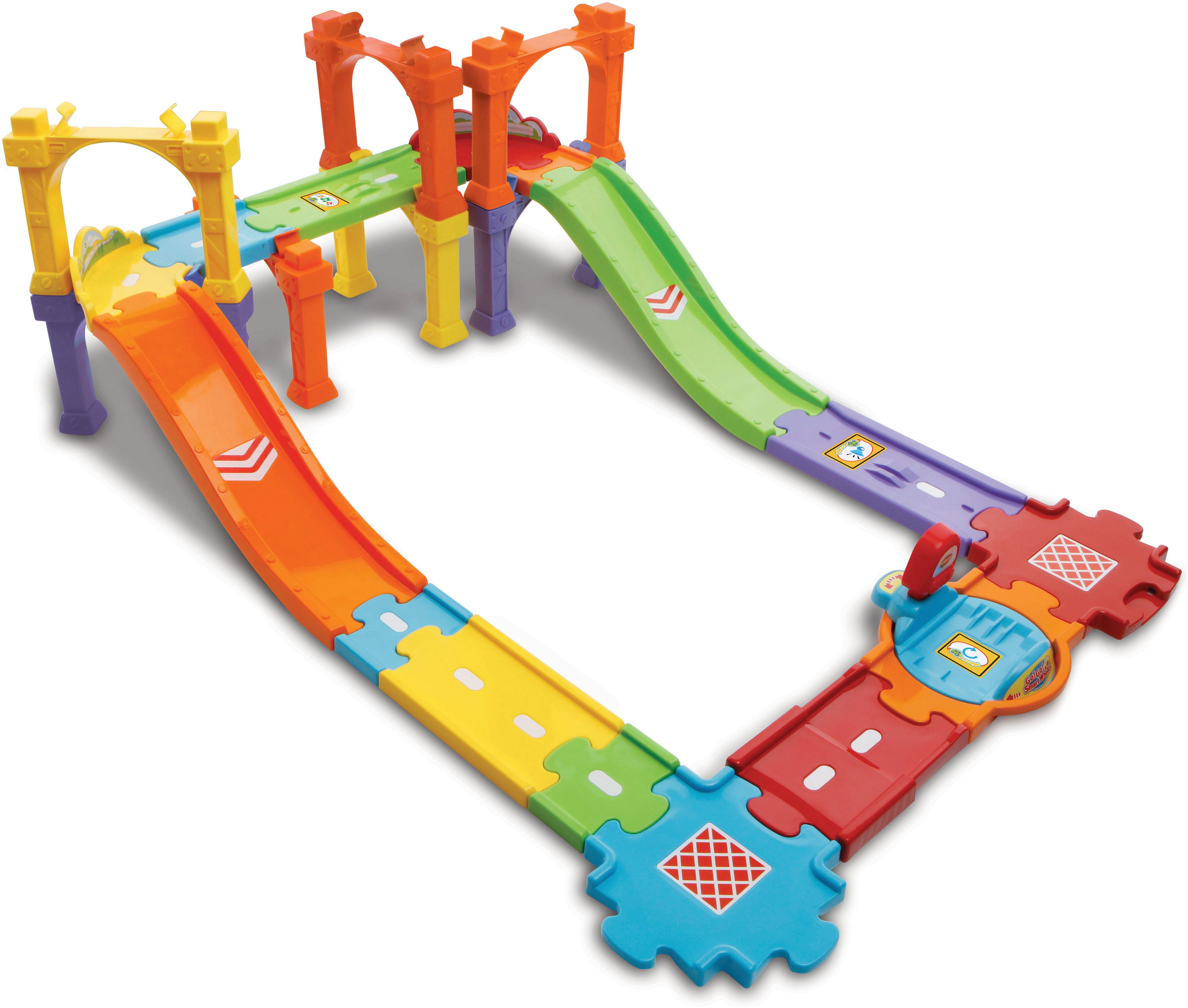 Vtech® Spiel-Parkplatz Tut Tut Baby Flitzer - Straßen- und Brückenset, Erweiterungsset