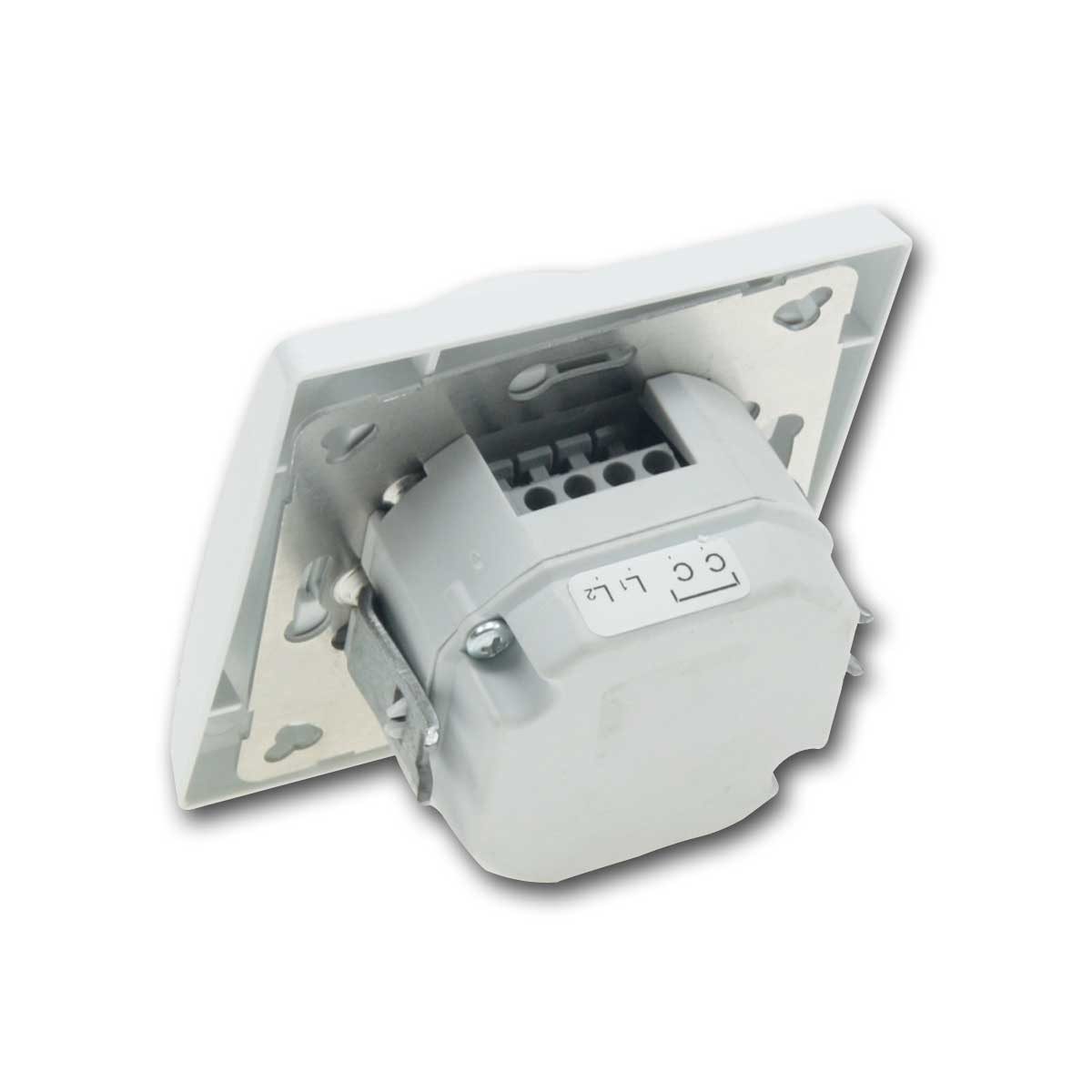 ChiliTec Drehdimmer DELPHI Dimmer für LED Lampen, 230V/3-60W, weiß