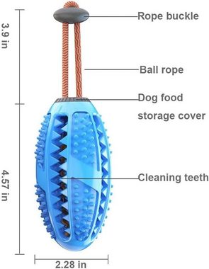 DTC GmbH Kauspielzeug Kauspielzeug für Hunde, (hundespielzeug Ball für Große, Mittelgroße,Kleine Hunde), Zahnbürsten für Hunde robuster Naturkautschuk und Zahnreinigung