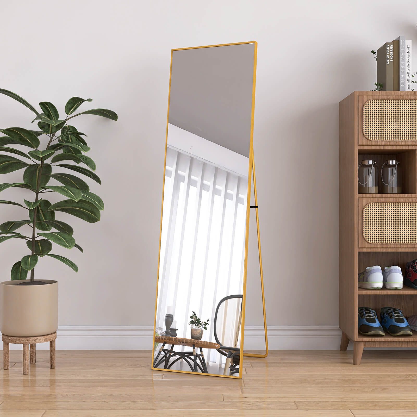 Furnishings Home Ganzkörperspiegel Standspiegel Wandspiegel (Set) günstig online kaufen