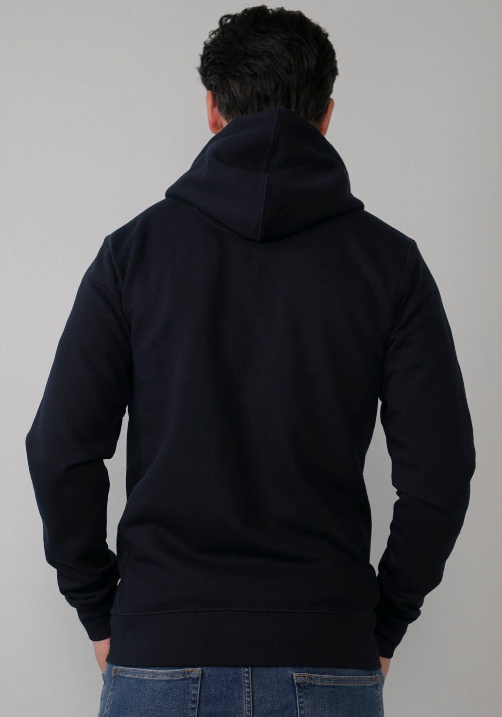 Petrol Industries Kapuzensweatjacke mit Markenlabel, Regular-fit/ normale  Form