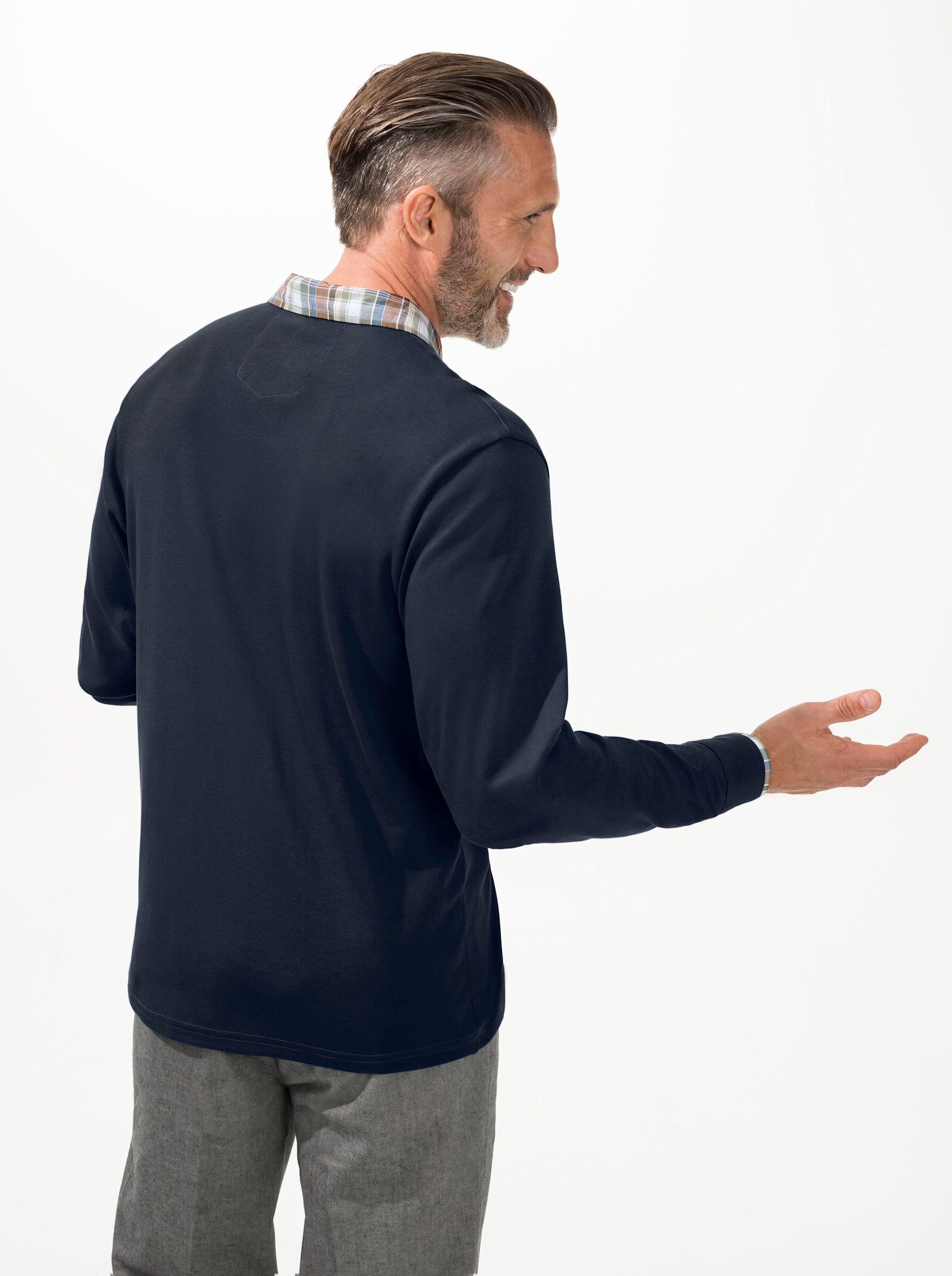 Witt T-Shirt Langarm-Poloshirt . günstig online kaufen