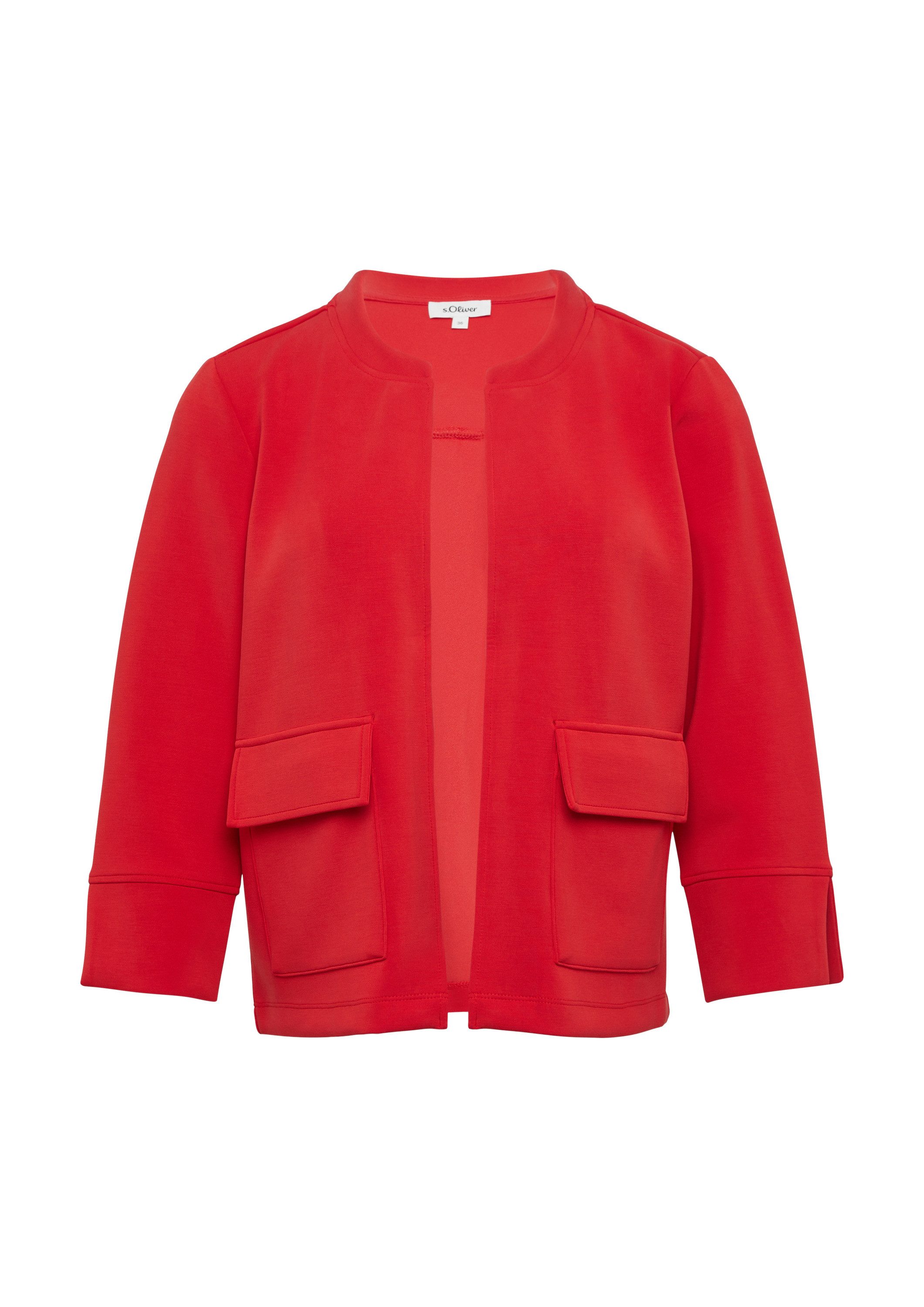 s.Oliver Sweatjacke Sweatshirt Jacke (1-tlg) günstig online kaufen