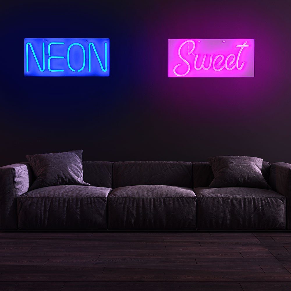Katzen Bilderrahmen auf Sofa mit LED Beleuchtung 23,5cm 
