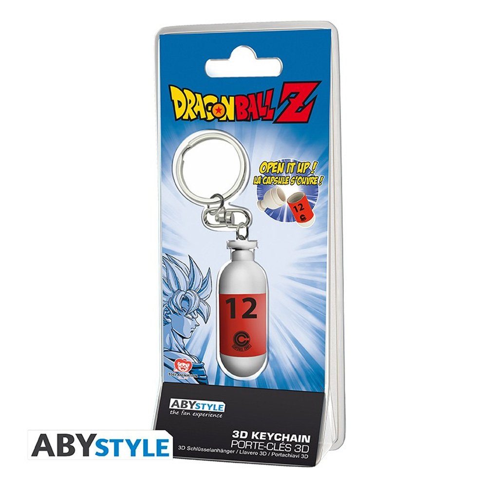 Schlüsselanhänger Red - Ball ABYstyle Z Capsule Dragon 3D