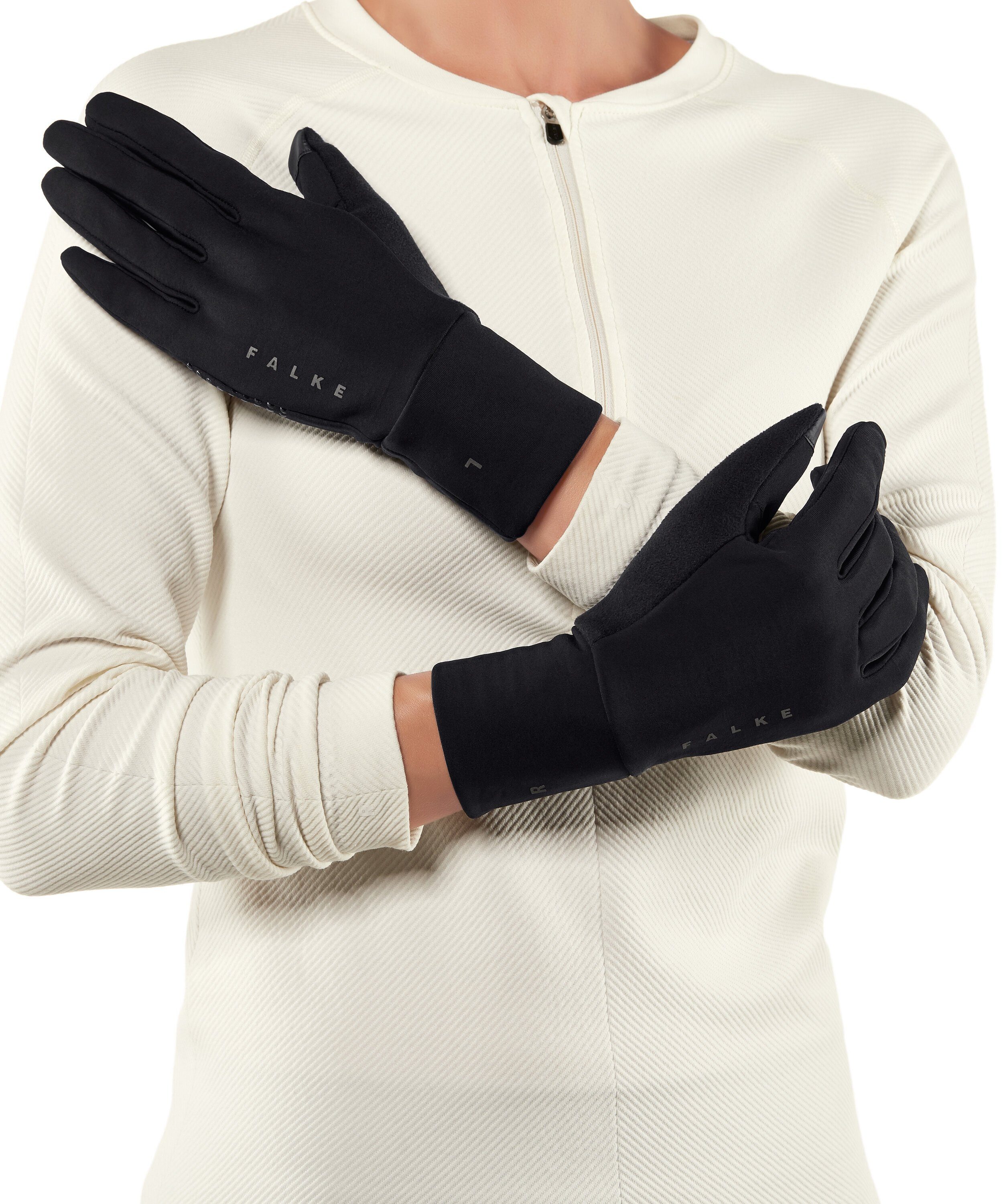 FALKE Strickhandschuhe (1-St., 1) Touchscreen-kompatibel