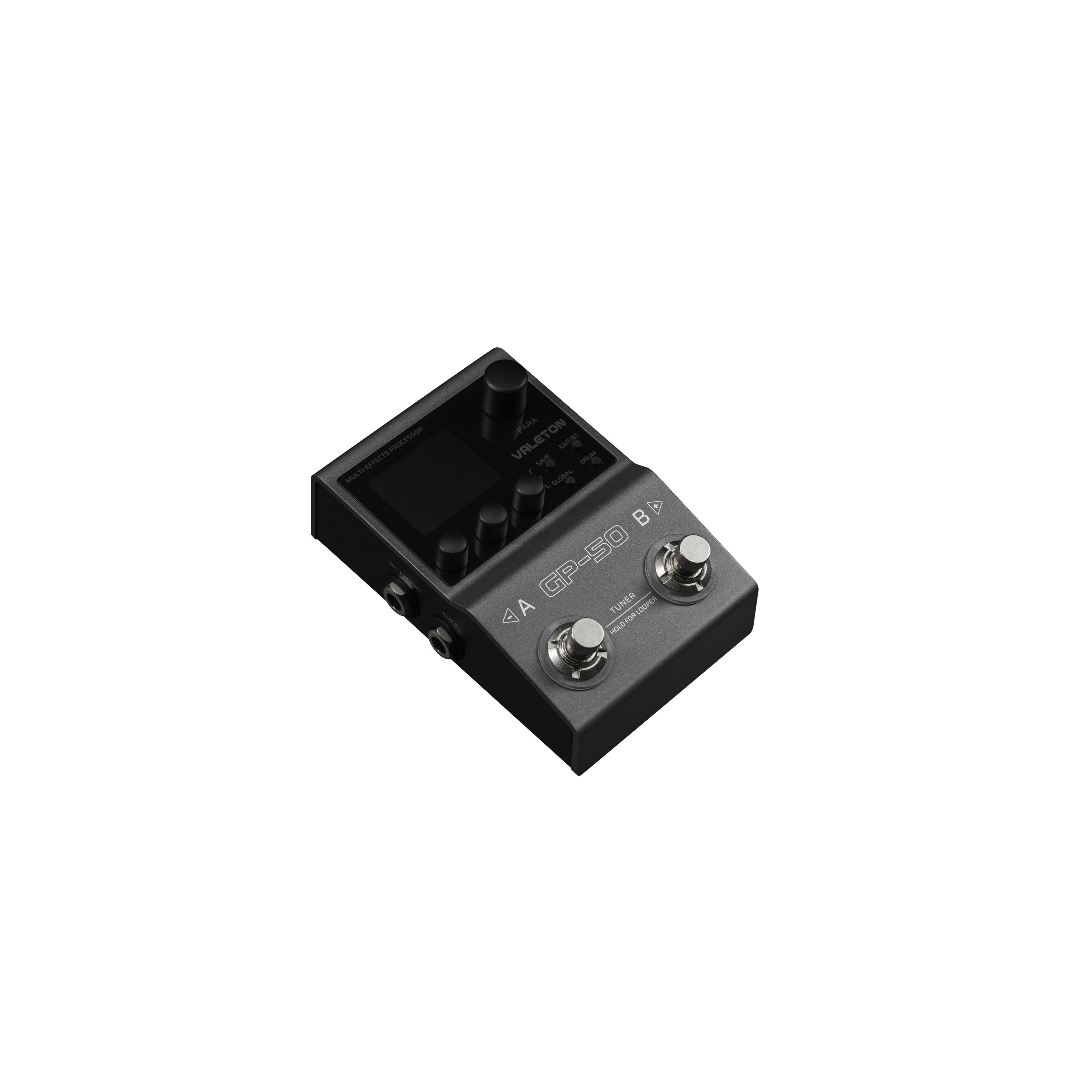 Valeton Musikinstrumentenpedal, (Effekte, Multi-Effekte), GP-50 Multieffektprozessor - Multieffektgerät für Gitarren