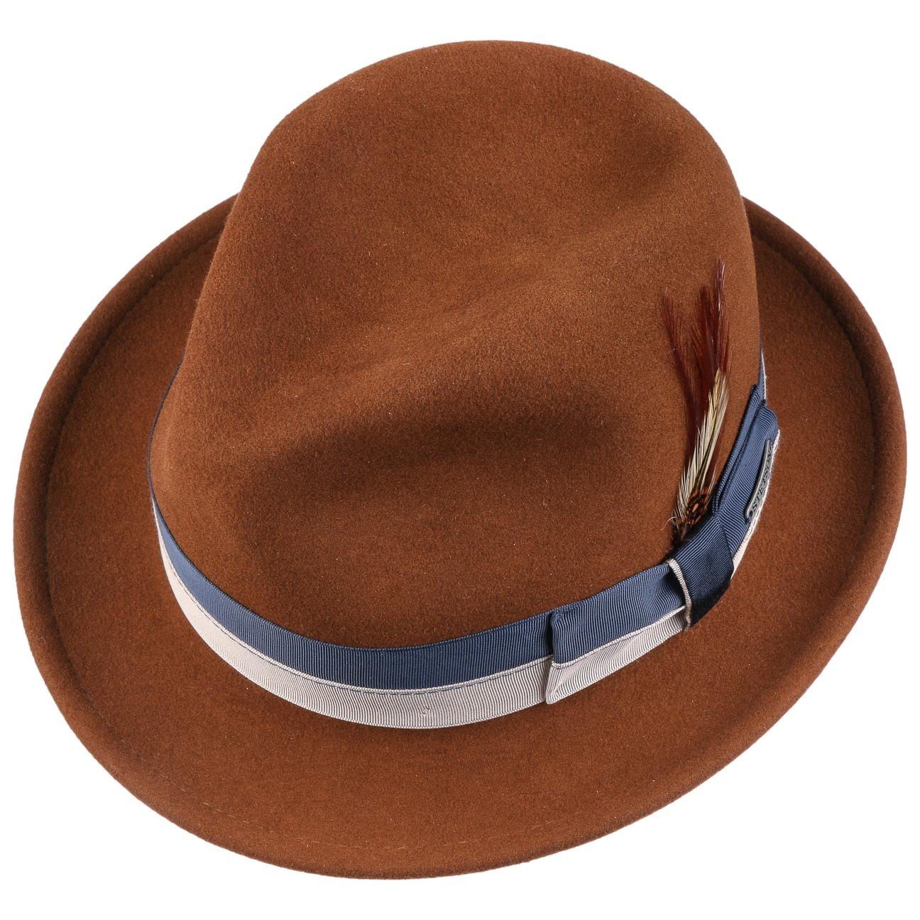 Stetson Filzhut (1-St) Wollfilzhut mit Ripsband, Made in USA