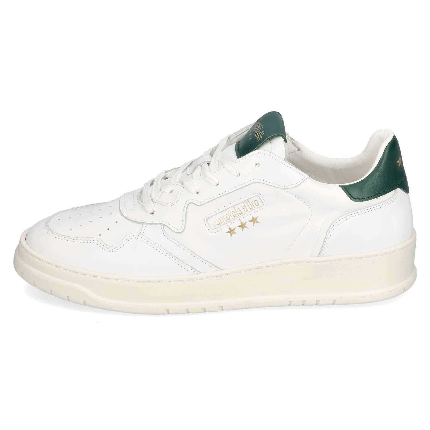 Pantofola d´Oro Pantofola d'Oro Sirmione Low White/Dark Green Sneaker