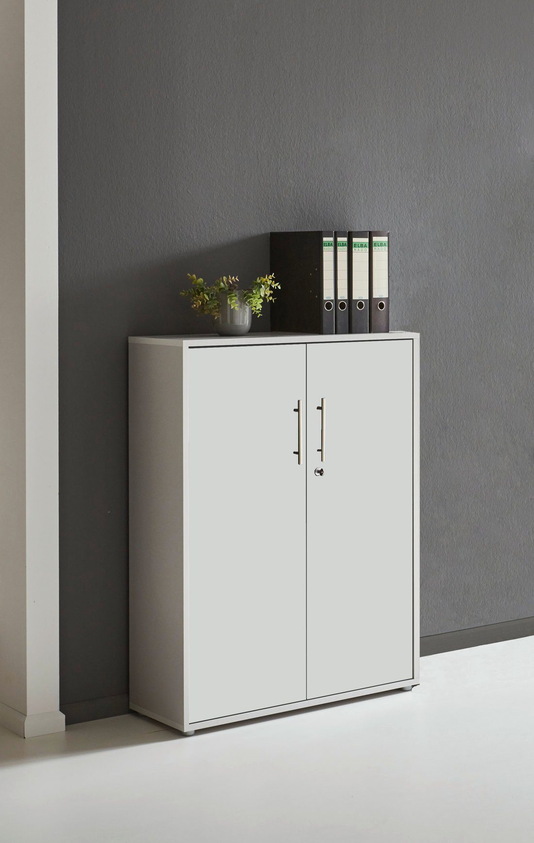 moebel-dich-auf Aktenschrank OFFICE EDITION (abschließbar, Metallgriffe, günstig online kaufen