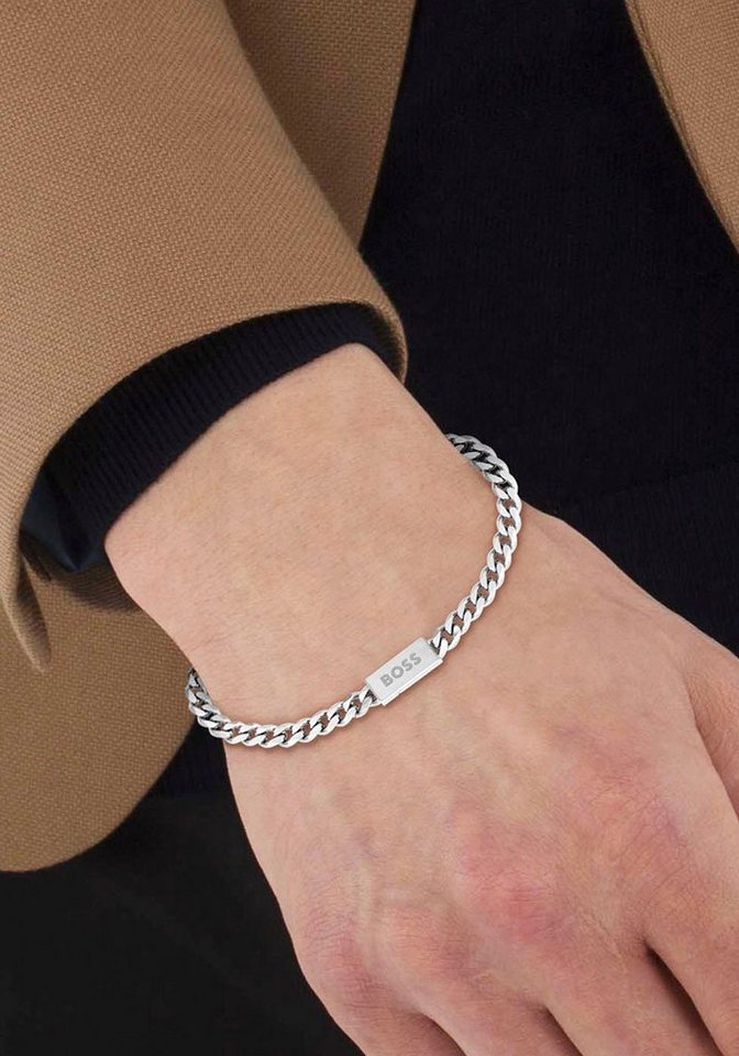 BOSS Armkette CHAIN FOR HIM, 1580556M si... BOSS Armkette CHAIN FOR HIM, 1580556M si...
