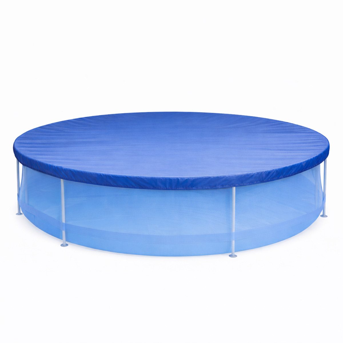 Happy People Pool-Abdeckplane Poolabdeckung rund, Ø270cm, für Stahlrahmenpools Ø240cm