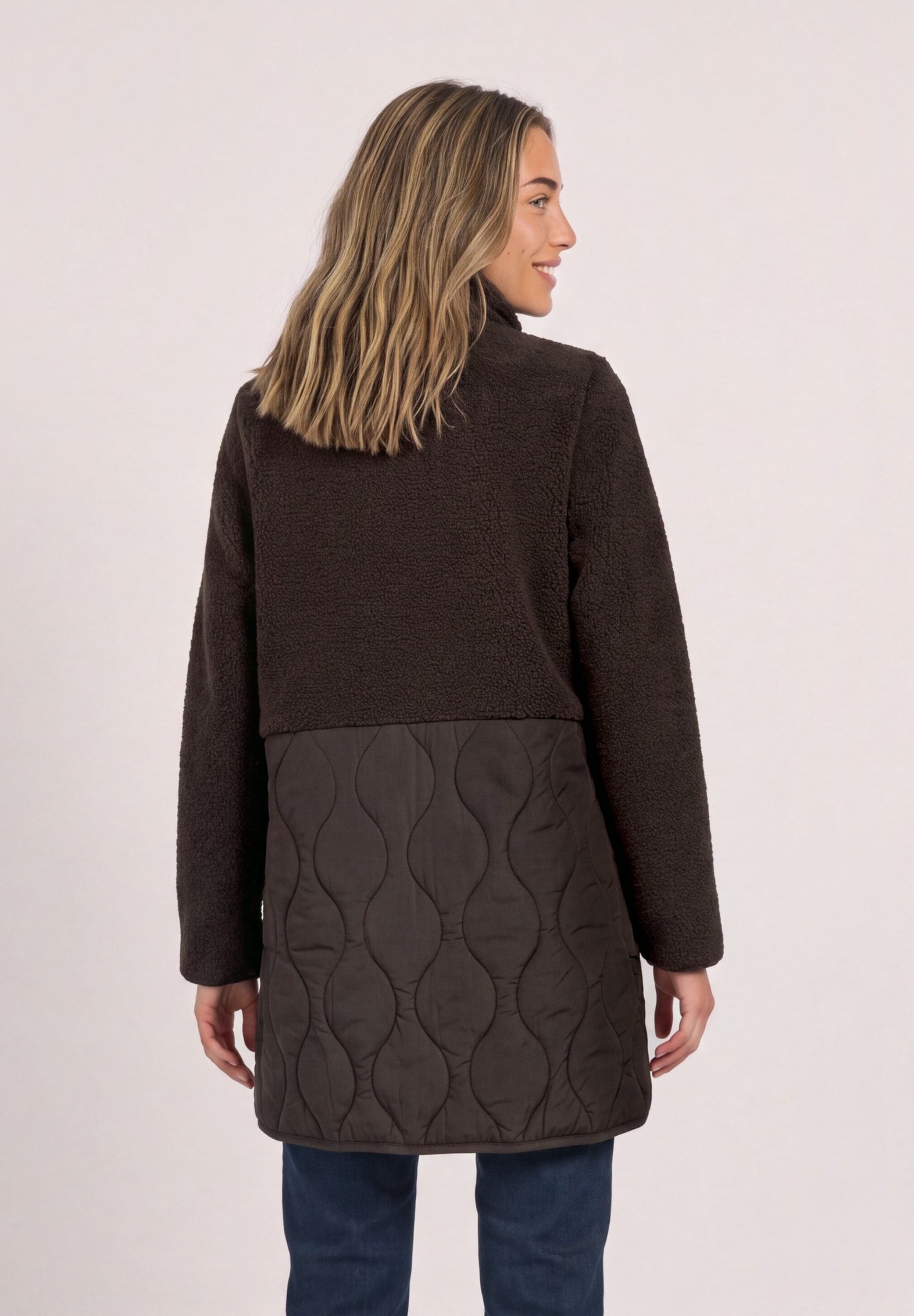 STREET ONE Fellimitatjacke mit Stehkragen – Bild 2 von 5