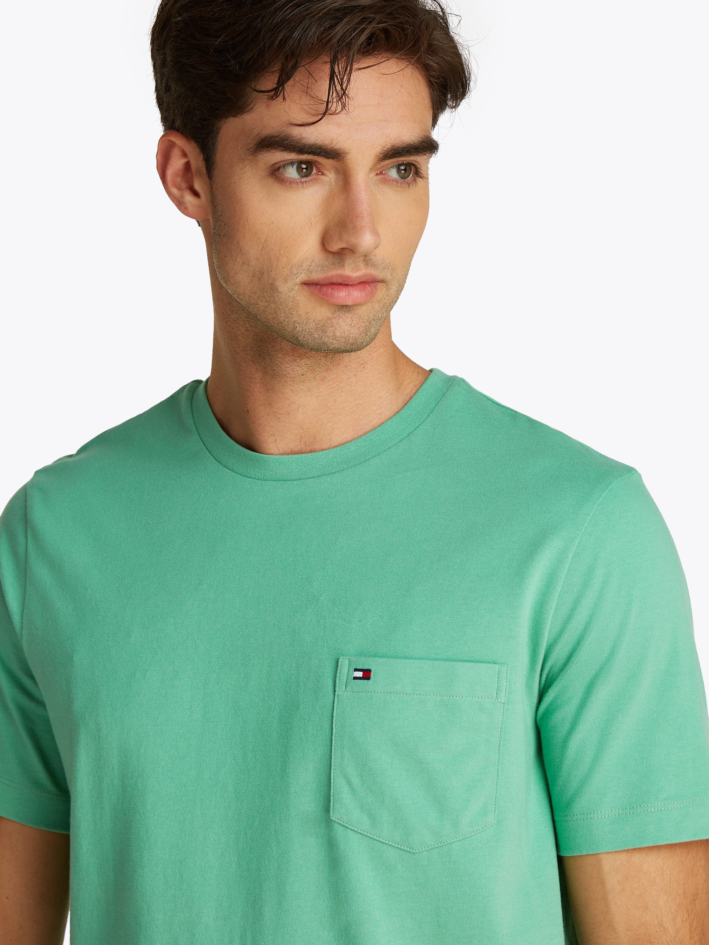 Tommy Hilfiger T-Shirt ESSENTIAL SOLID POCKET TEE günstig online kaufen