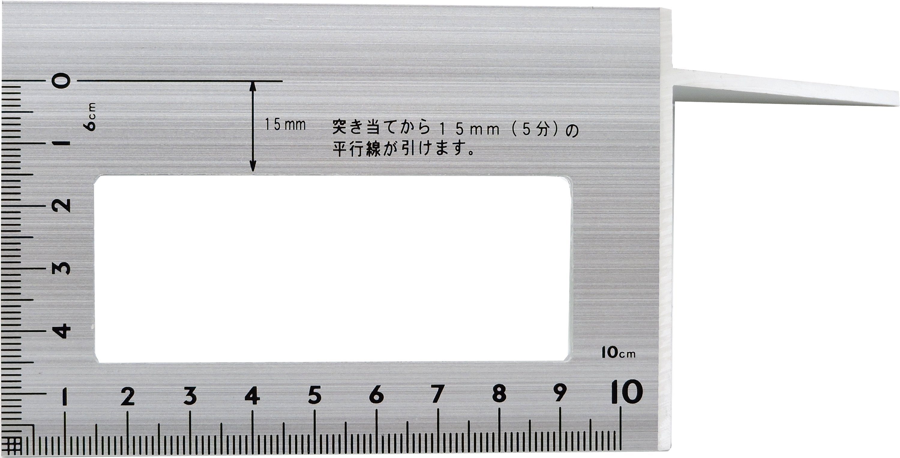 Shinwa, 3-D-Anschlag-Gehrungswinkel, Zimmermannswinkel FAMEX 12566 (45°/90° Japan (32722), in 1-St), Made