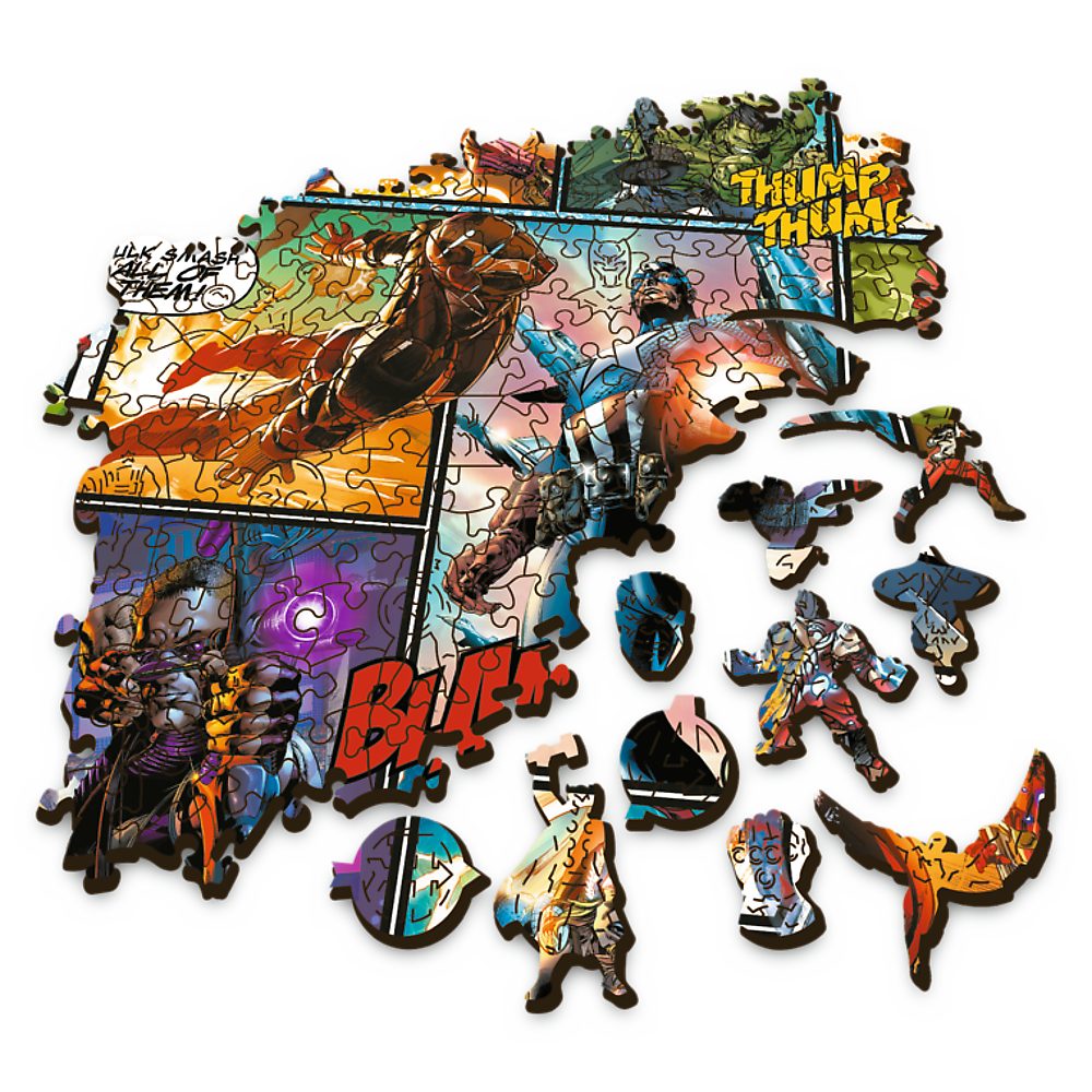 Trefl Puzzle Trefl 20165 Avengers 1000 Teile Holz Puzzle, 1000 Puzzleteile, Made in Europe