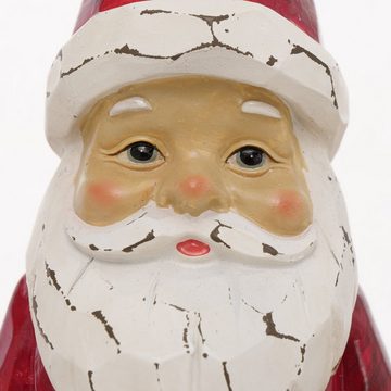 MamboCat Dekofigur B. Deko-Figur Pedros Weihnachtsmann mit Geschenk, H 40,00 cm - 2023794