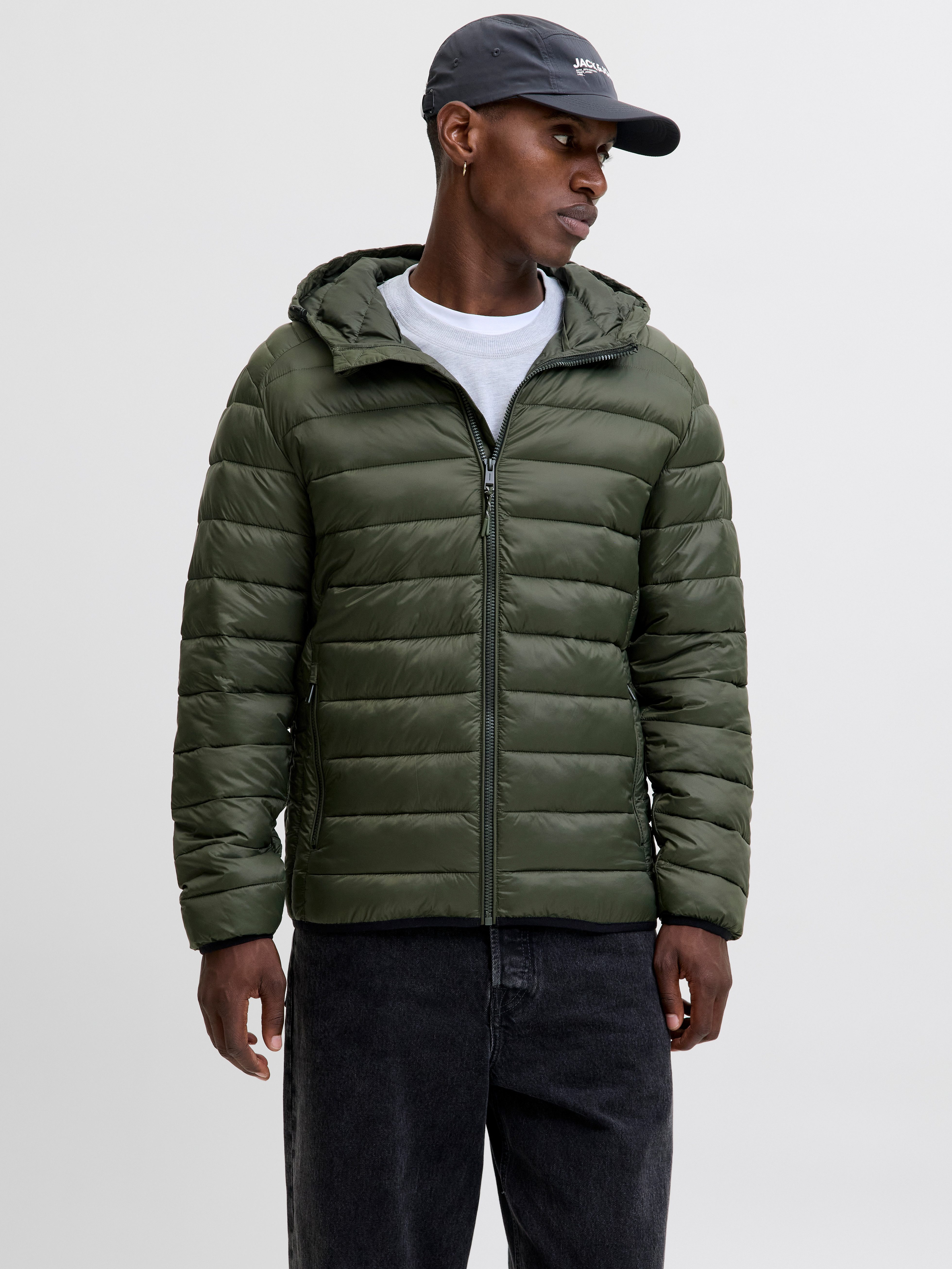Jack & Jones Steppjacke JJEBRADLEY LIGHT PUFFER HOOD NOOS günstig online kaufen