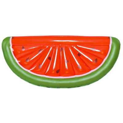 SunClub Luftmatratze Wasserinsel Riesen-Melone, (Einzelpack), Design: Riesen-Melone