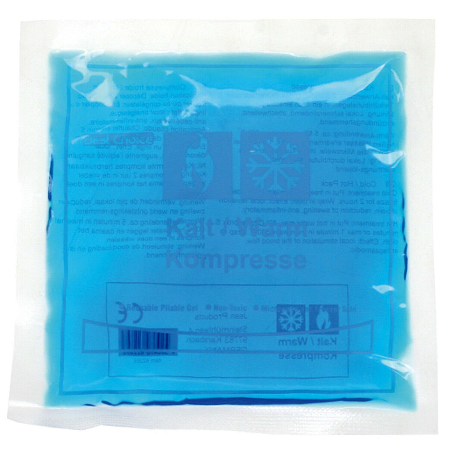 Osma Kühlakku 1-6 Kalt Warm Kompressen Gel Eispack Kühlkissen, Kühlpack, Wärmekissen, Gelkissen