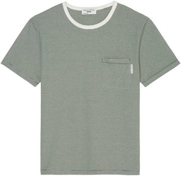 Marc O'Polo DENIM T-Shirt im leichten Streifenmuster