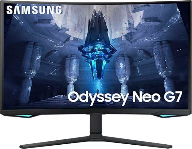 Ultra Neo x Odyssey 165 (G/G) 3840 1 px, Hz, Reaktionszeit, S32BG750NP G7 (81 2160 Curved-Gaming-LED-Monitor ms Samsung 4K cm/32 HD, 1ms \