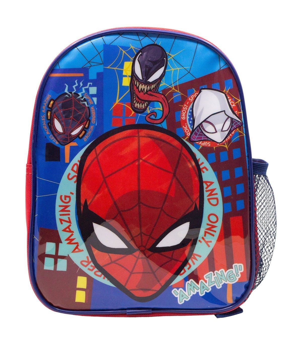 Spiderman Brottasche Lunchbag Kinder Isoliertasche mit Tragegriff und Schultergurten, Polyester, (Packung)