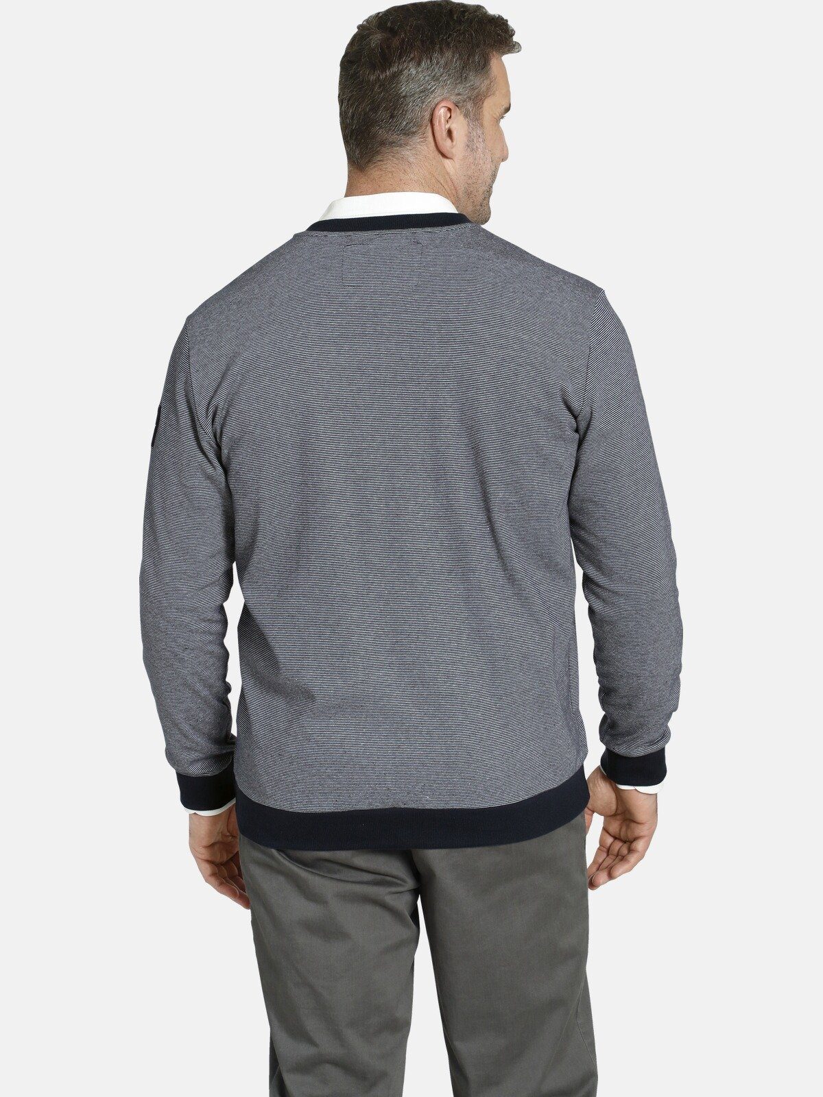 Charles Colby Sweatjacke DUKE MELVYN +Fit Kollektion, mit Taschen günstig online kaufen