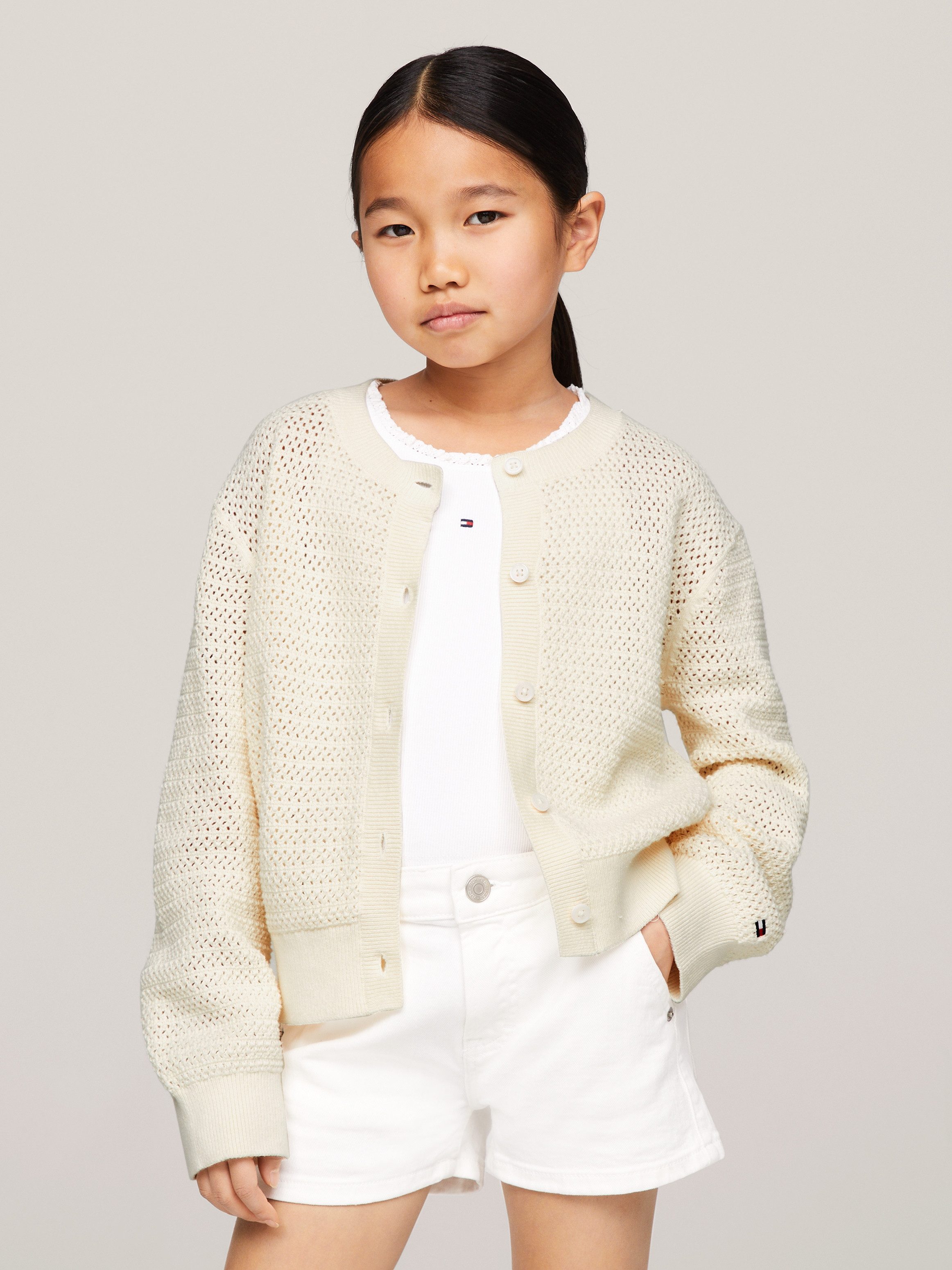 Strickjacke CROCHET CARDIGAN