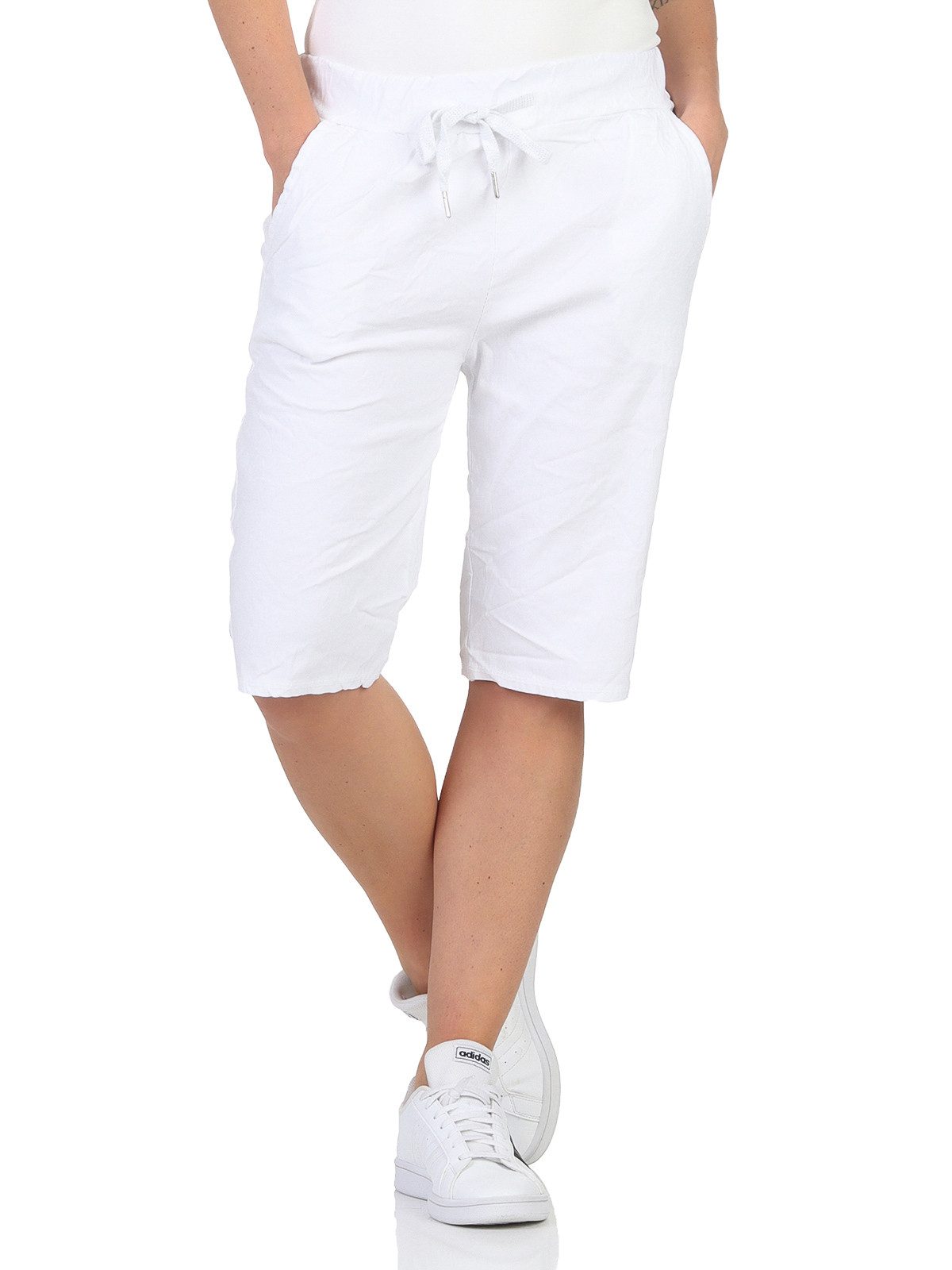 simaranda Bermudas Damen Bermuda 8130 36-40 Weiß