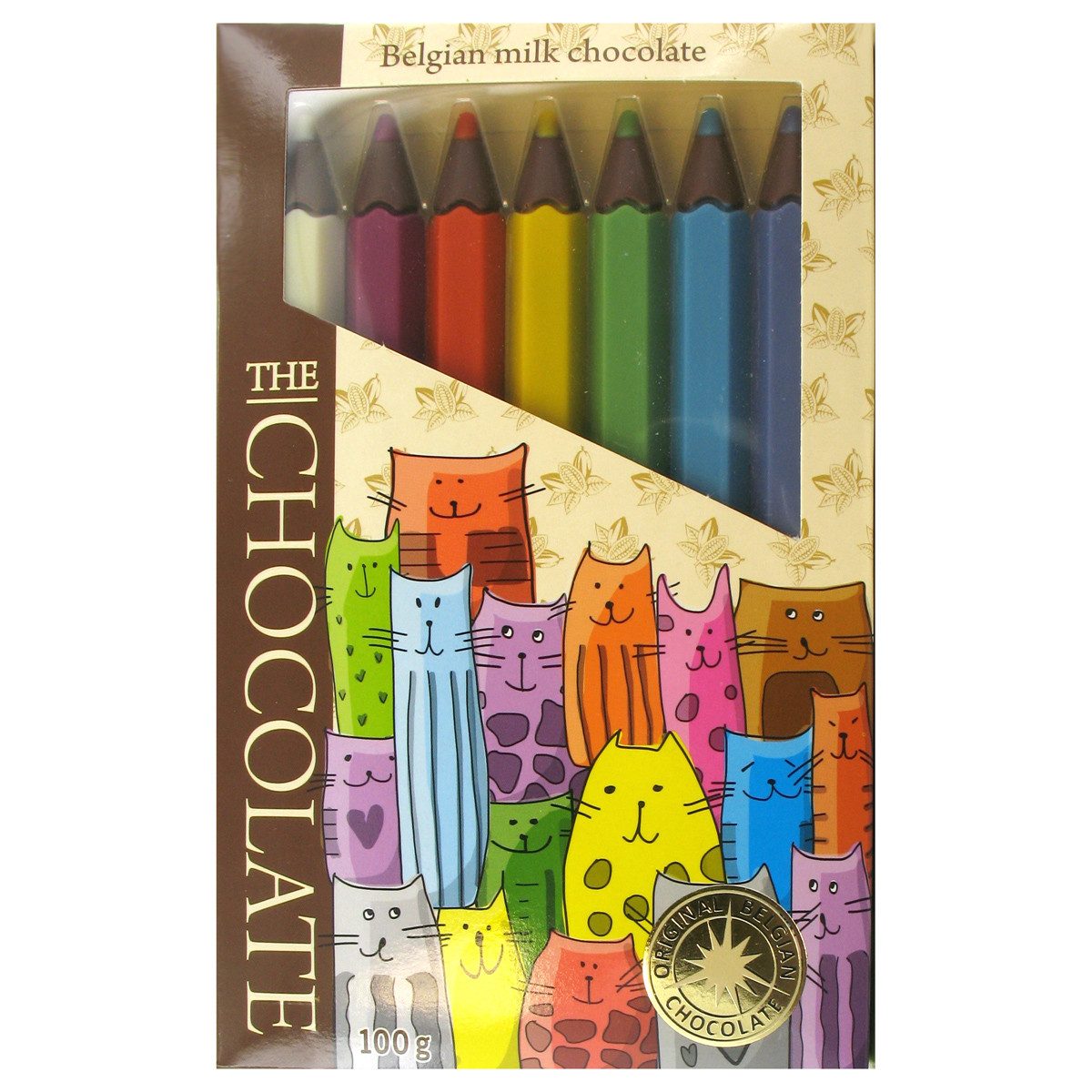 Odenwälder Marzipankonditorei Schokolade, Odenwälder Marzipan Schokoladen Stifte in einer bunten Optik 100g