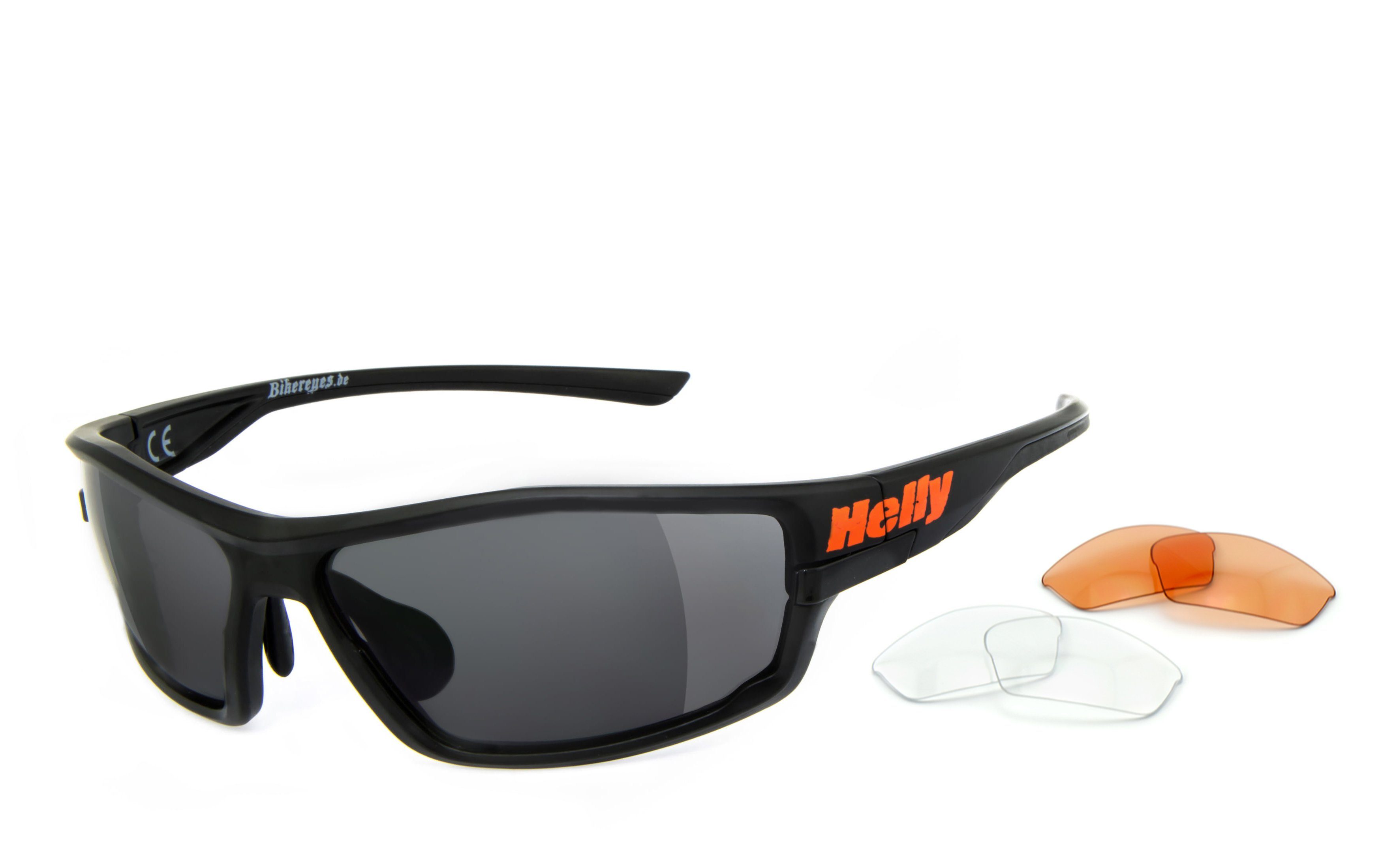 Helly - No.1 Bikereyes Motorradbrille 597o, Gläser wechselbar | Brillen