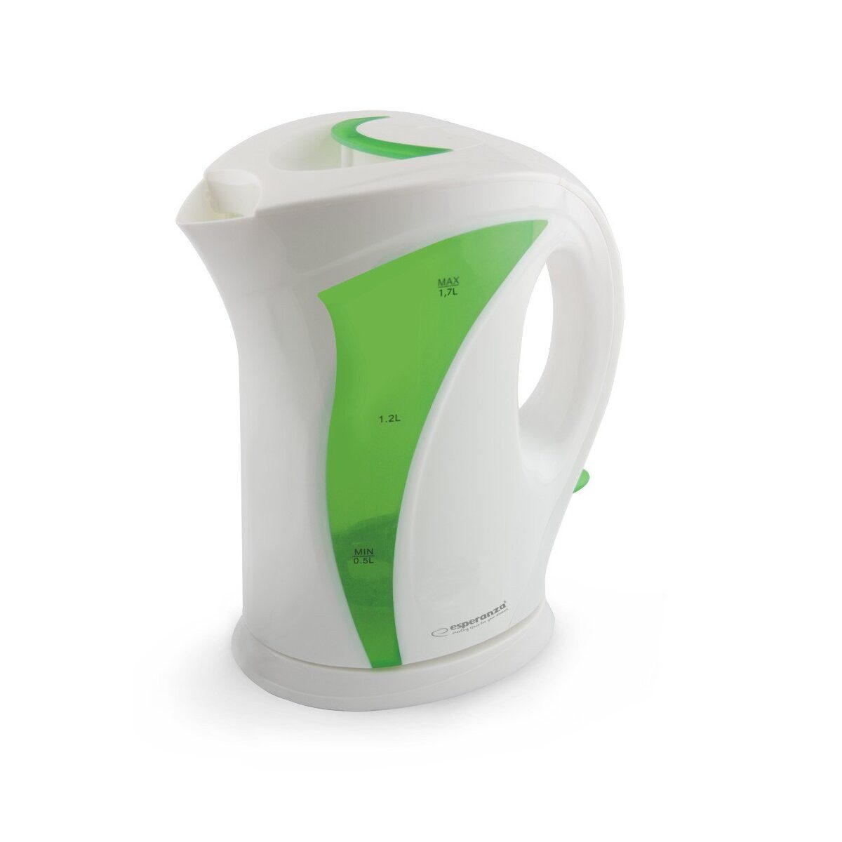 Esperanza Wasserkocher Esperanza Iguazu Wasserkocher 1,7L Weiß-Grün