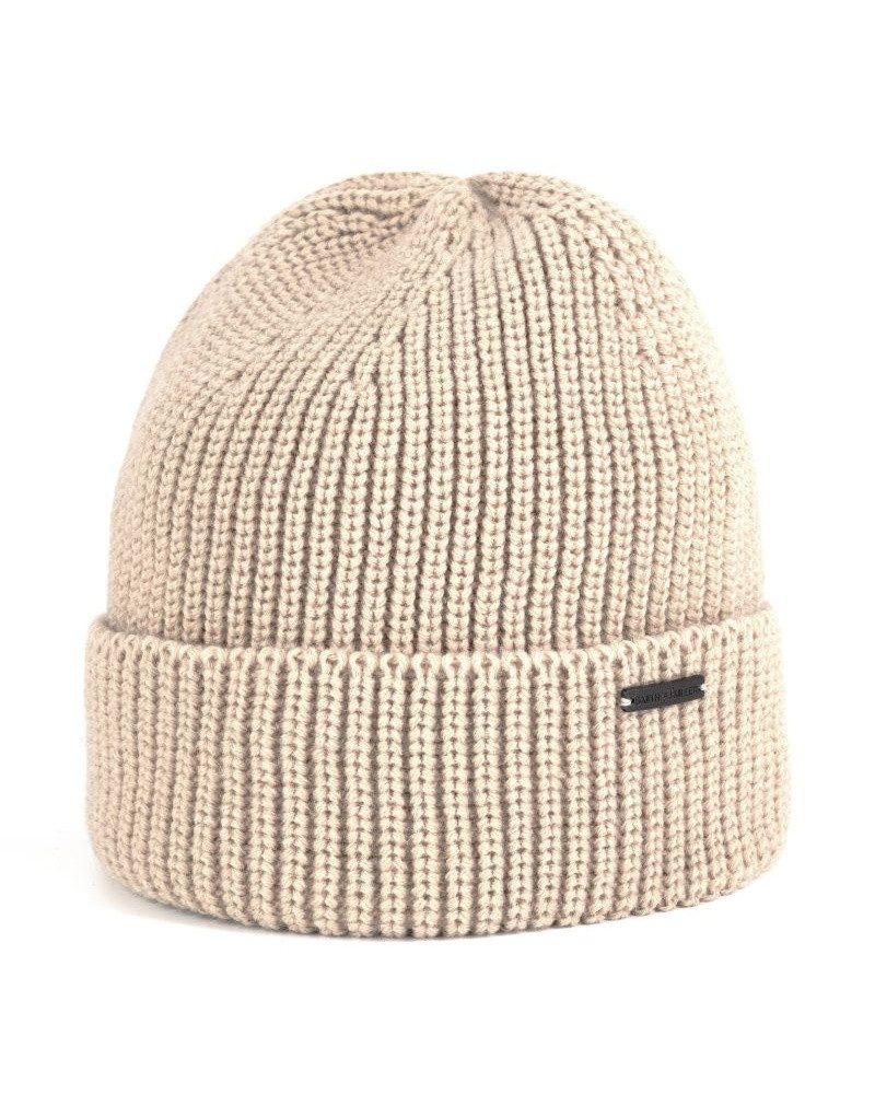 Smith & Miller Baseball Cap Strickmütze (Beanie) Logan - beige - 1 Stück