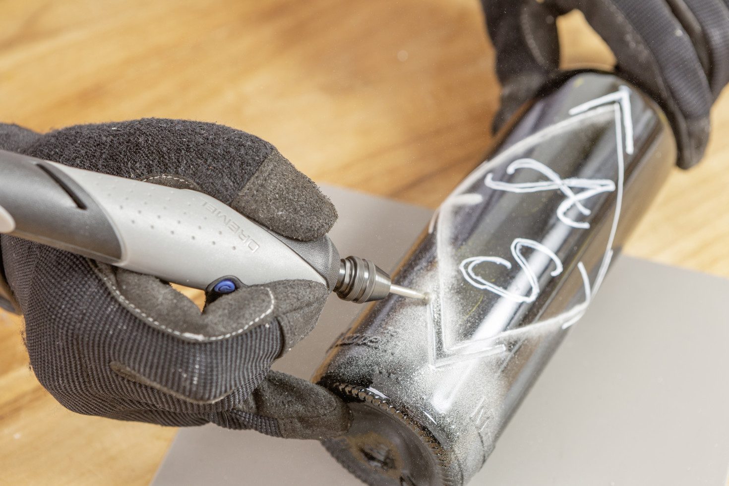 DREMEL Graviergerät Dremel Glasgravur-Set 682 8-teilig mit