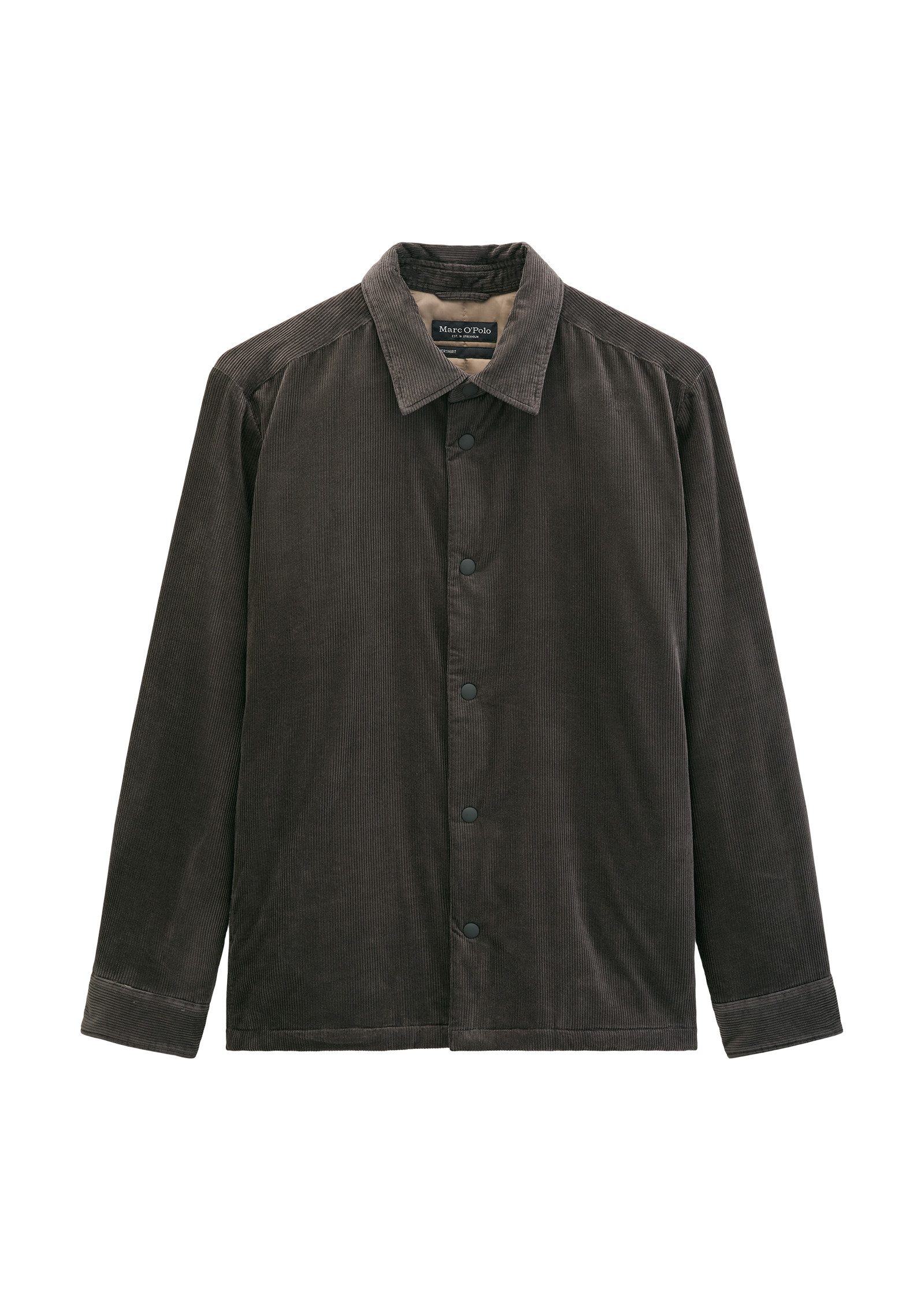 Marc O'Polo Hemdjacke Cord-Overshirt regular mit leichter Wattierung – Bild 5 von 5